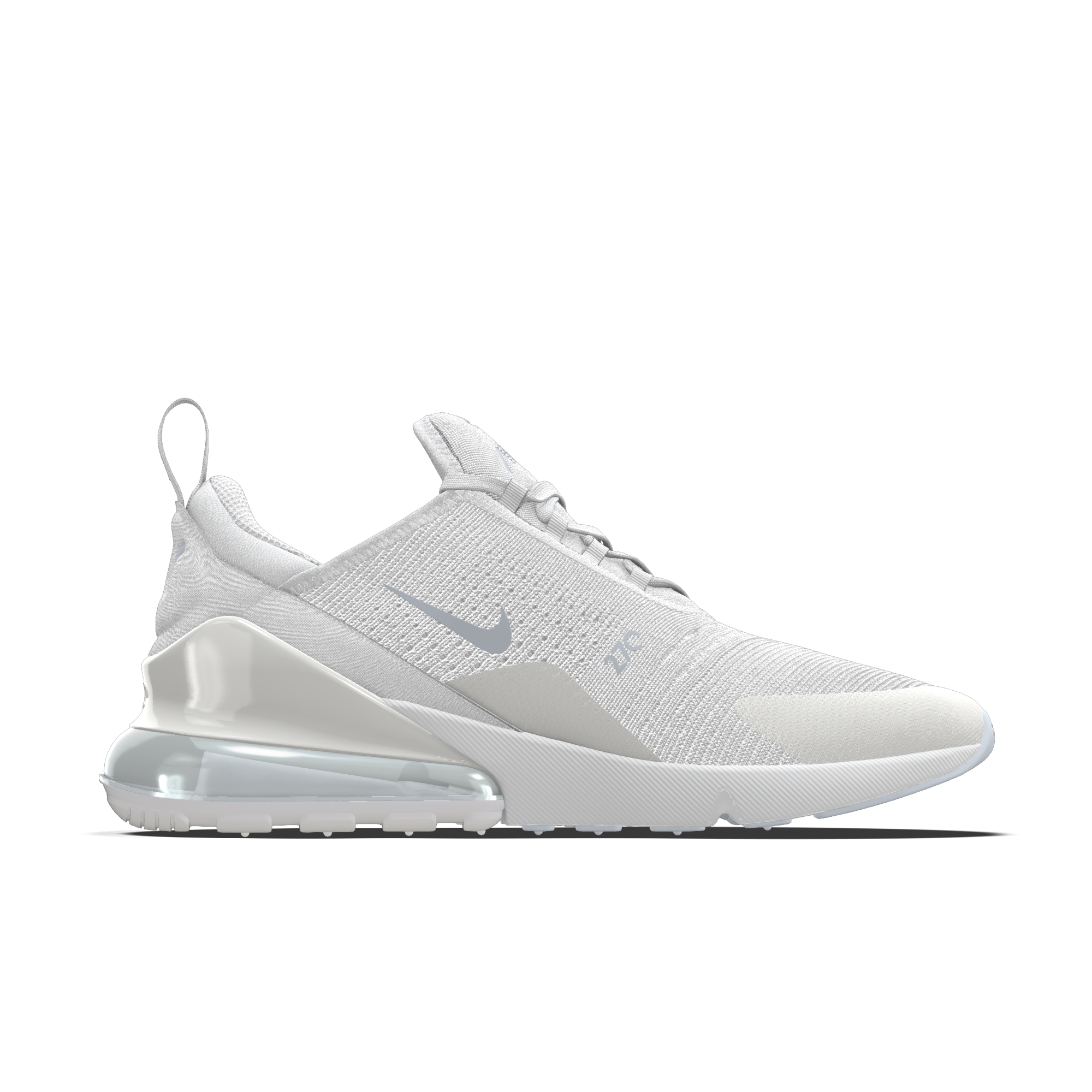 Chaussure personnalisable Nike Air Max 270 By You pour femme - Blanc - 3659235802