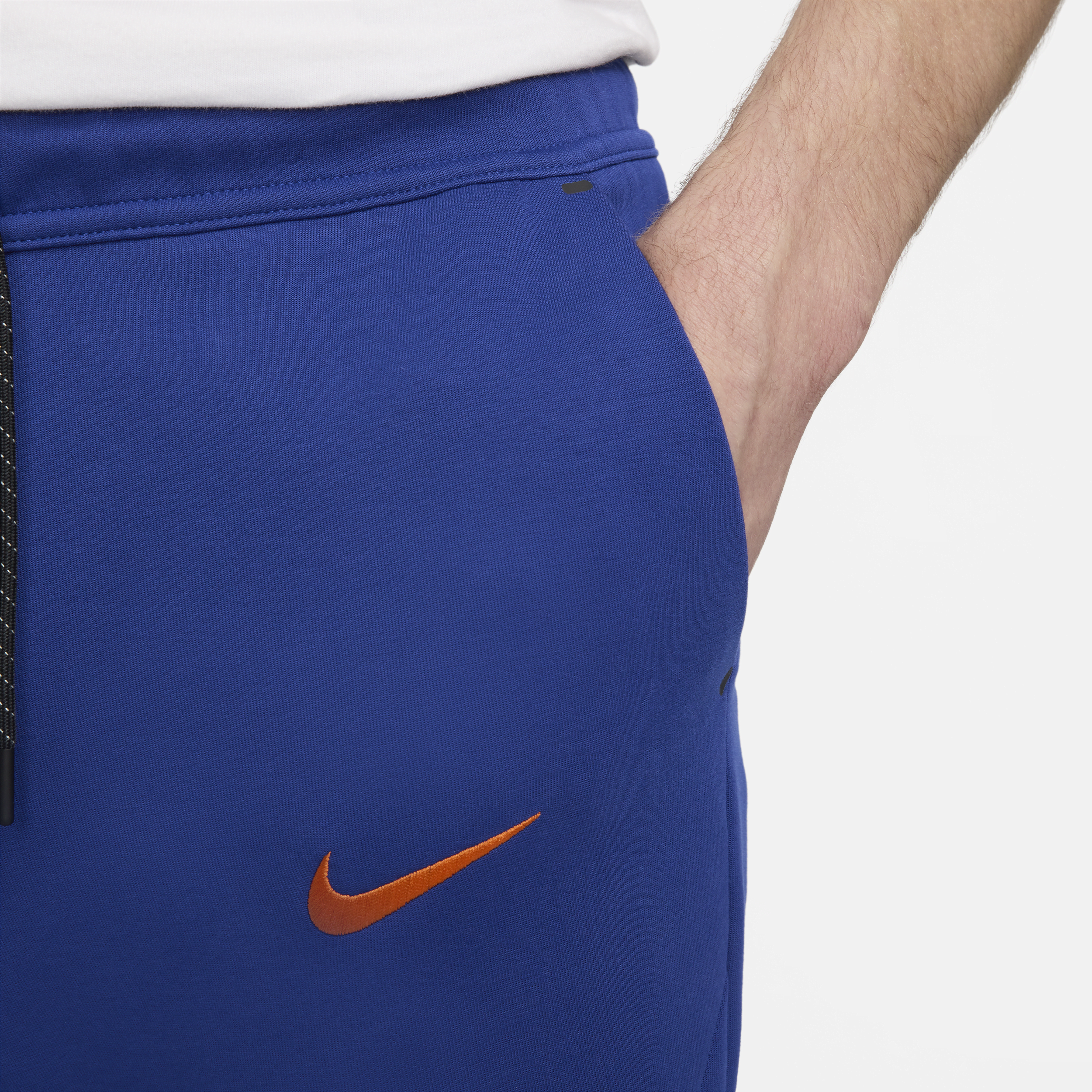 Nike Nederland Tech Fleece voetbalbroek voor heren Blauw
