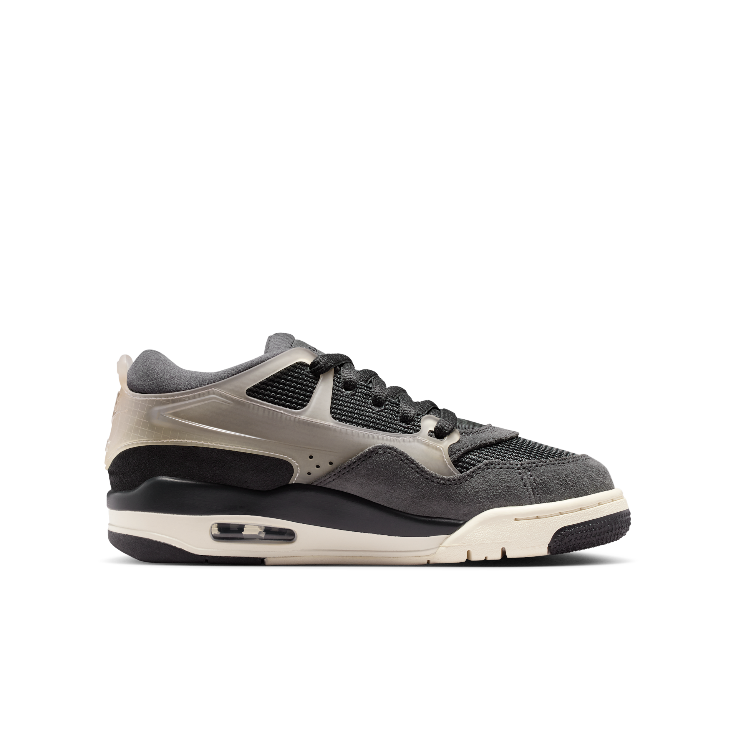 Thumbnail - Paris Saint-Germain x Air Jordan 4 RM Schuhe (ältere Kinder) - Schwarz