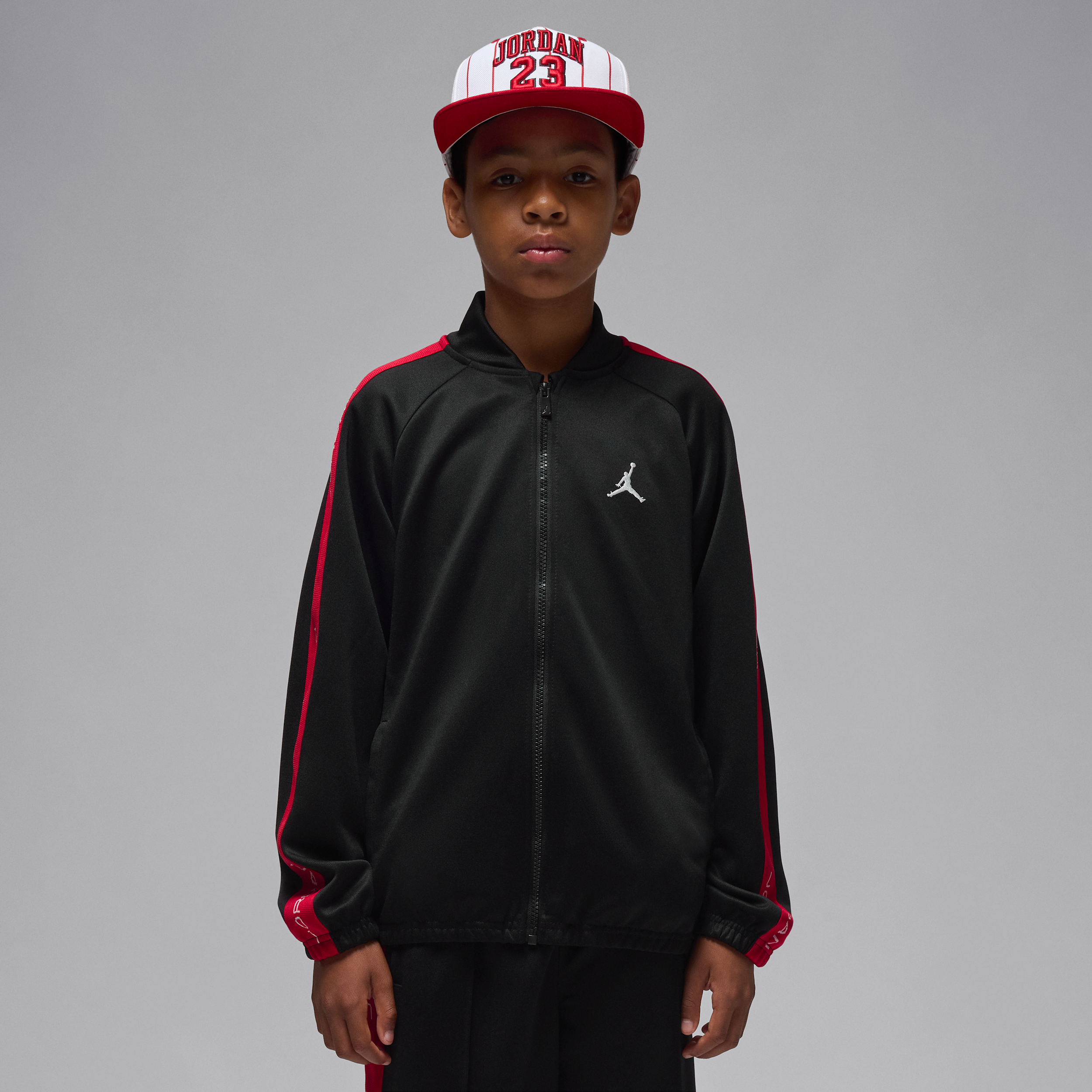 Thumbnail - Jordan Essentials Track-Jacket (ältere Kinder) - Schwarz