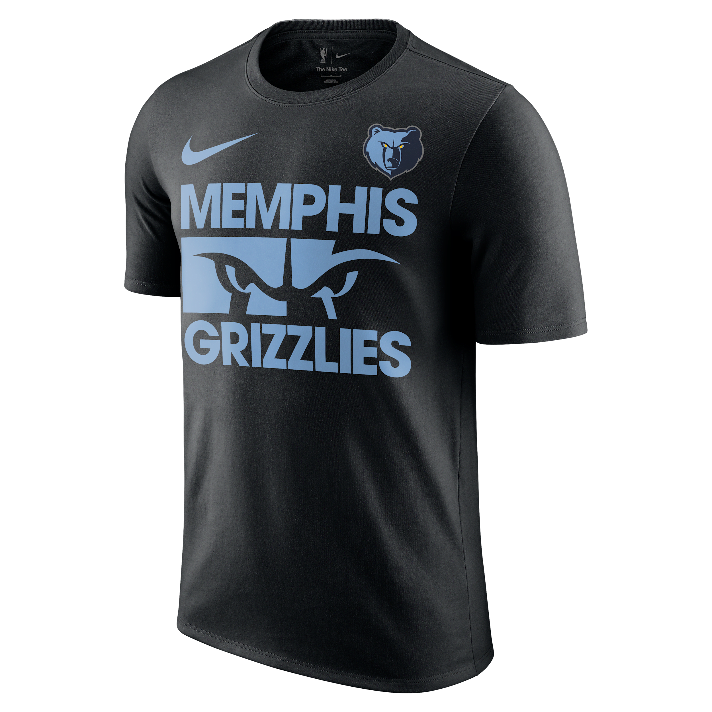 T-shirt Nike NBA Memphis Grizzlies Courtside pour homme - Noir