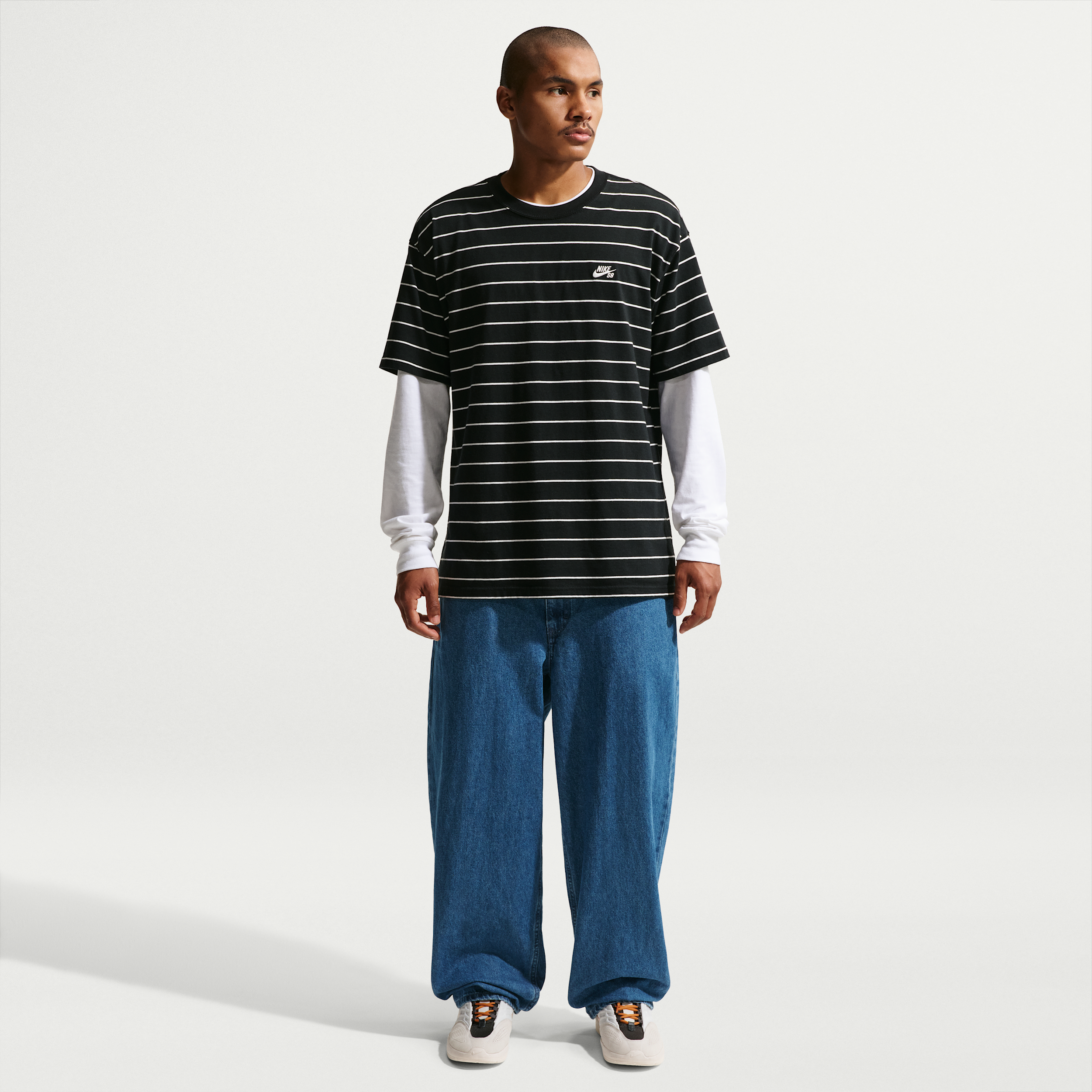 Pantaloni da skateboard ampi in denim Nike SB – Uomo - Blu