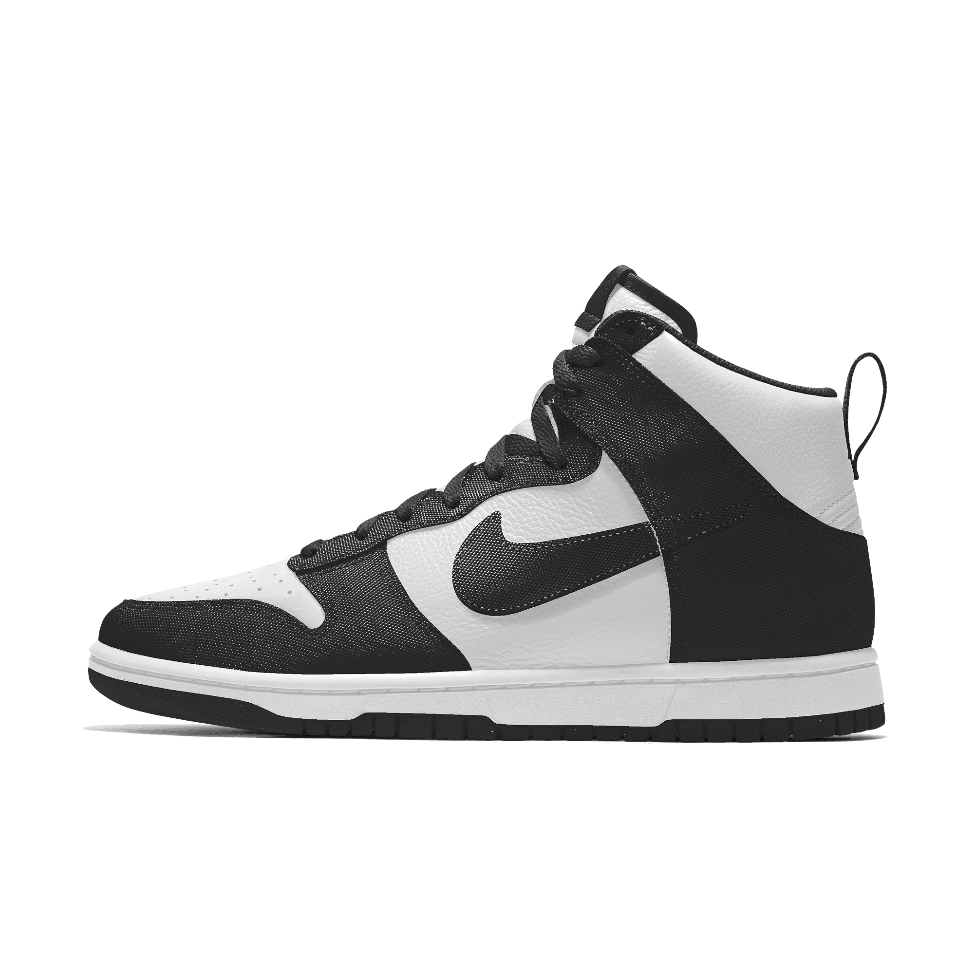 Nike Dunk High By You Custom Women’s Shoes – Black – Leather