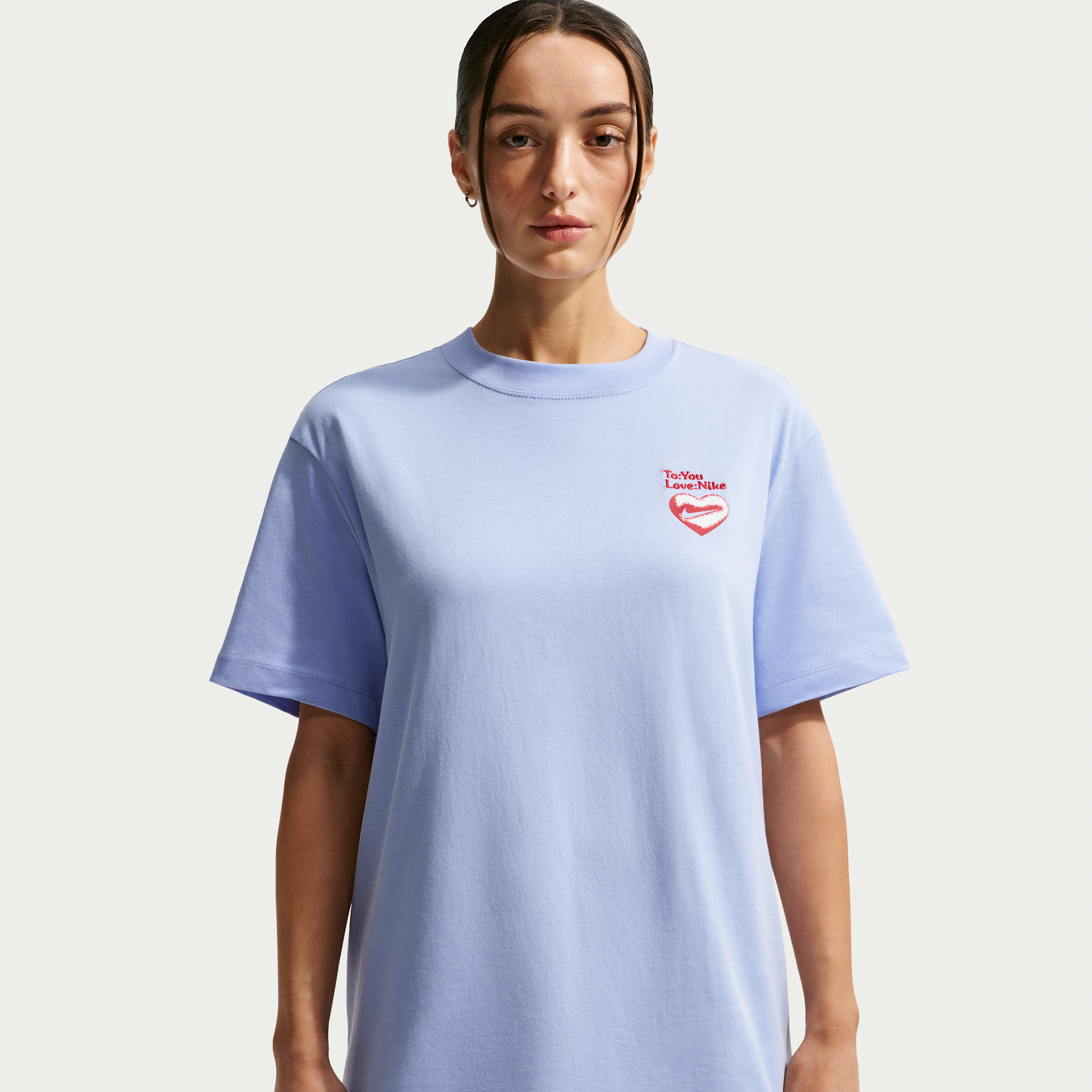 Thumbnail - Nike Oversize-T-Shirt für Damen - Blau