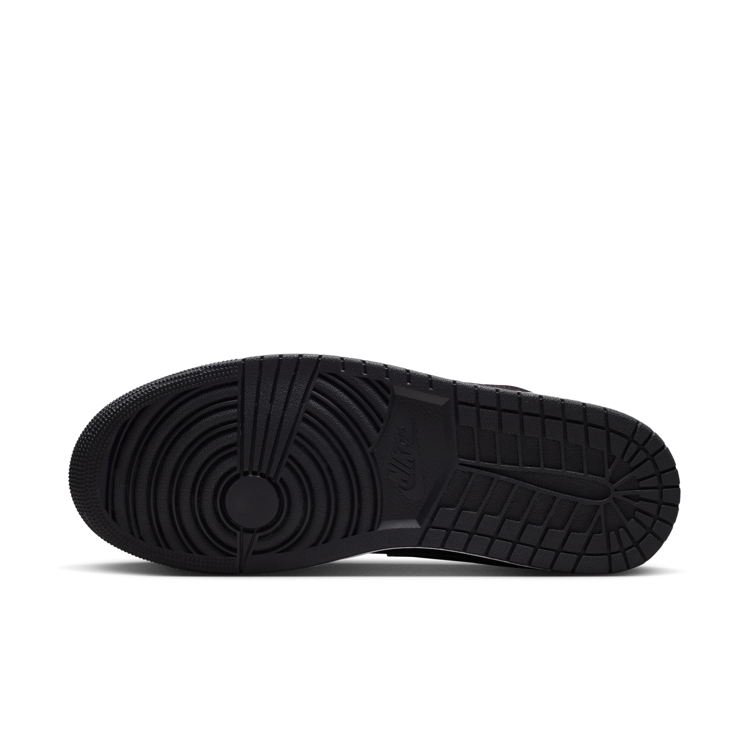 Nike Air Jordan 1 Low Men's Shoes - Black - 553558-076