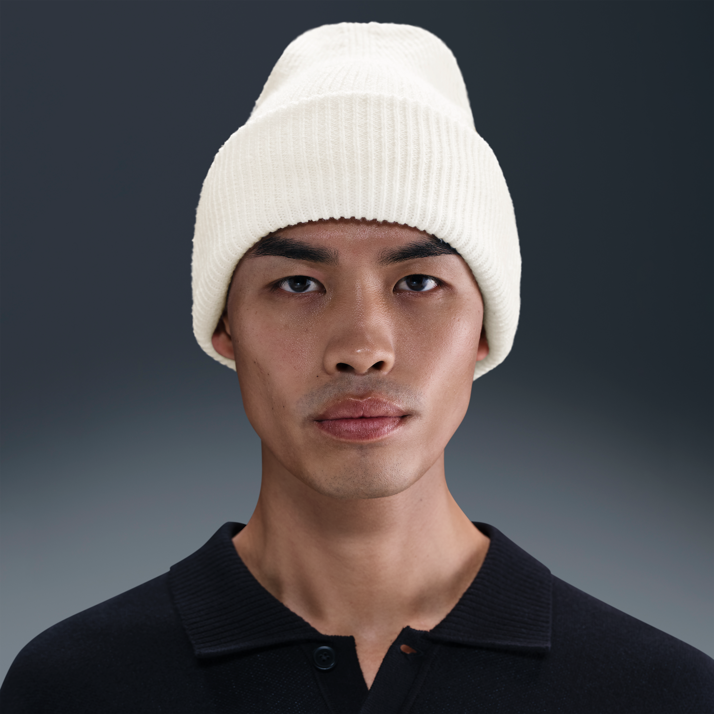 Thumbnail - Nike Peak Premium-Beanie - Weiß