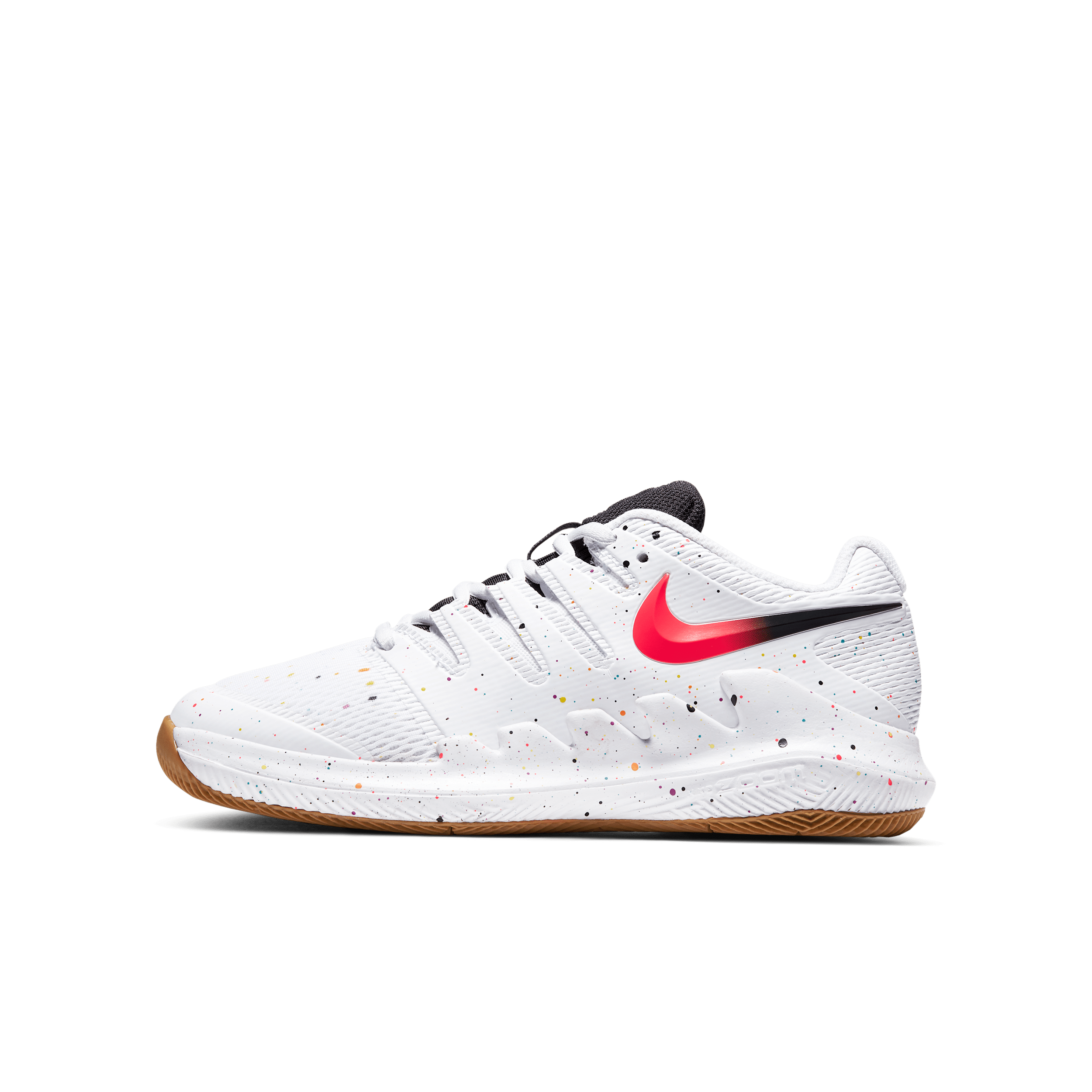 NikeCourt Jr. Vapor X-tennissko til små/store børn - White - AR8851-108