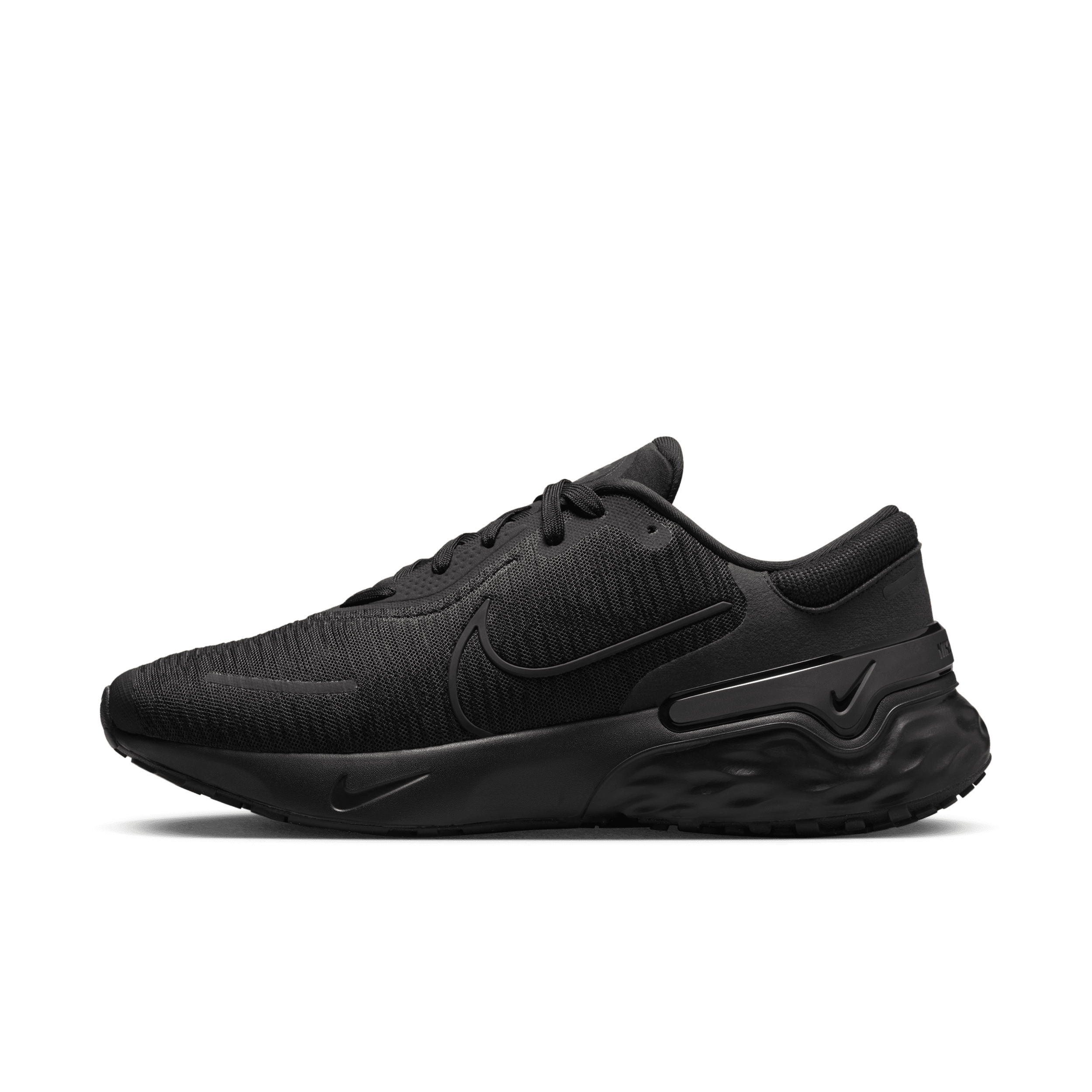Nike Renew Run 4 Hardloopschoen voor heren (straat) – Zwart
