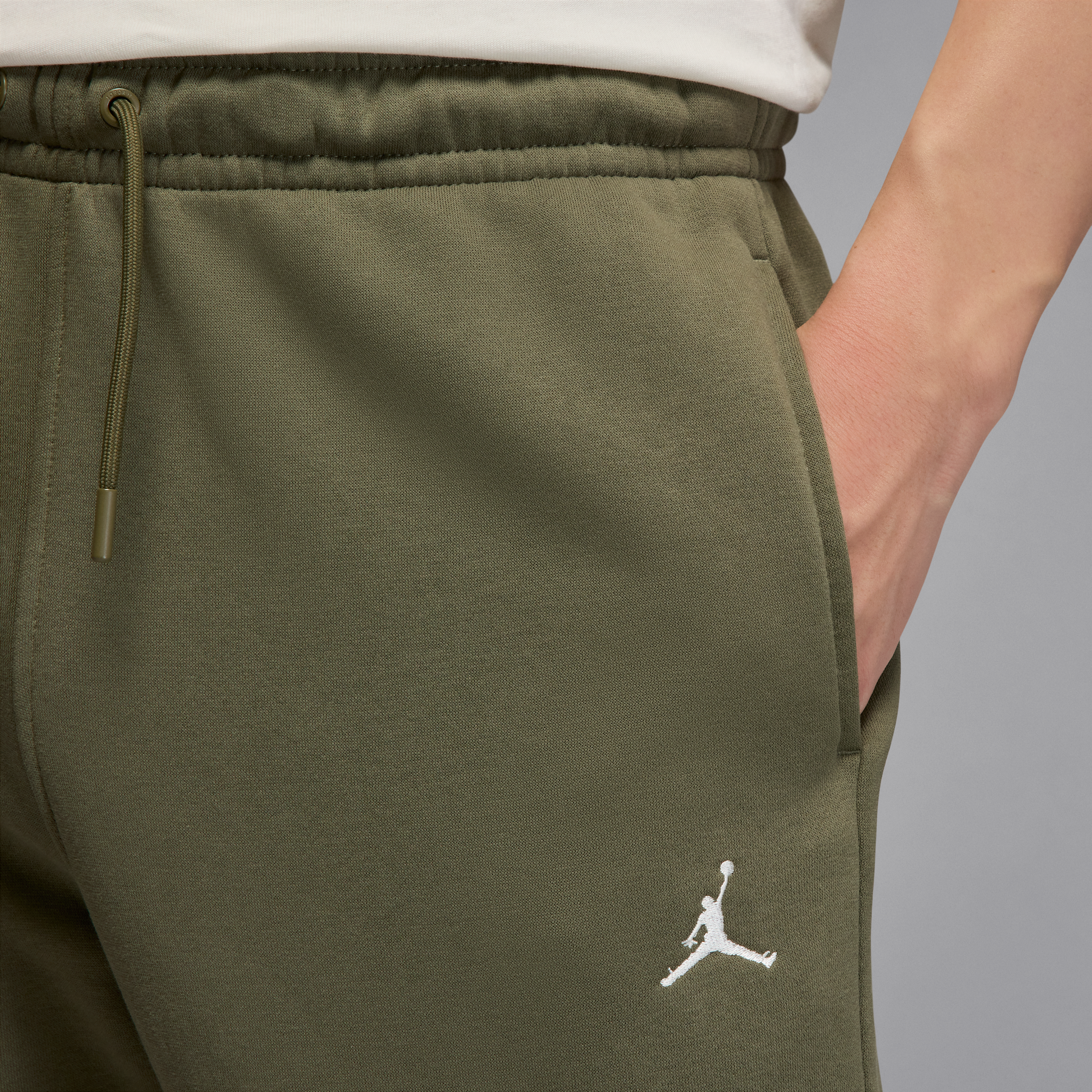Thumbnail - Jordan Brooklyn Fleece Herrenhose - Grün