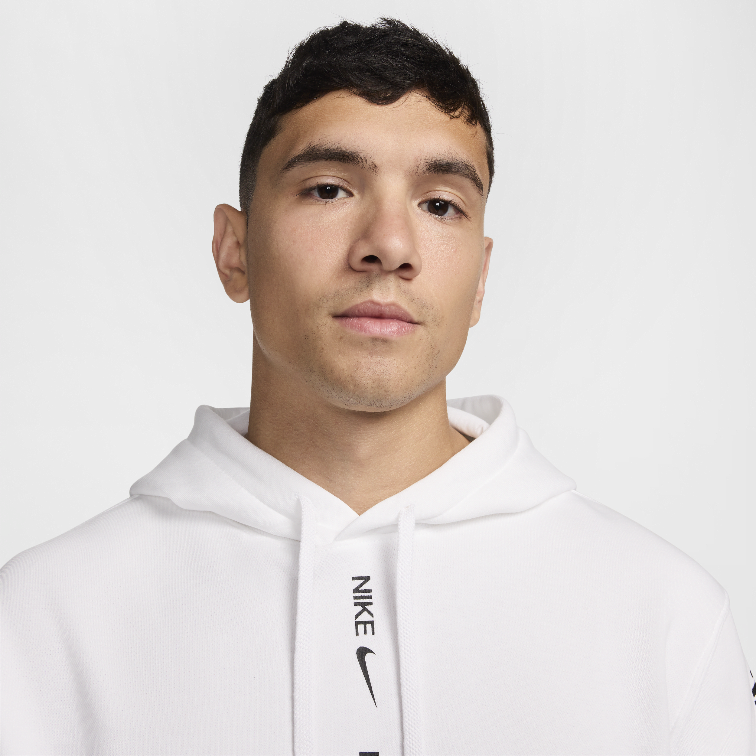 Sweat à capuche en Fleece Nike Sportswear House of Innovation (Paris) pour homme - Blanc