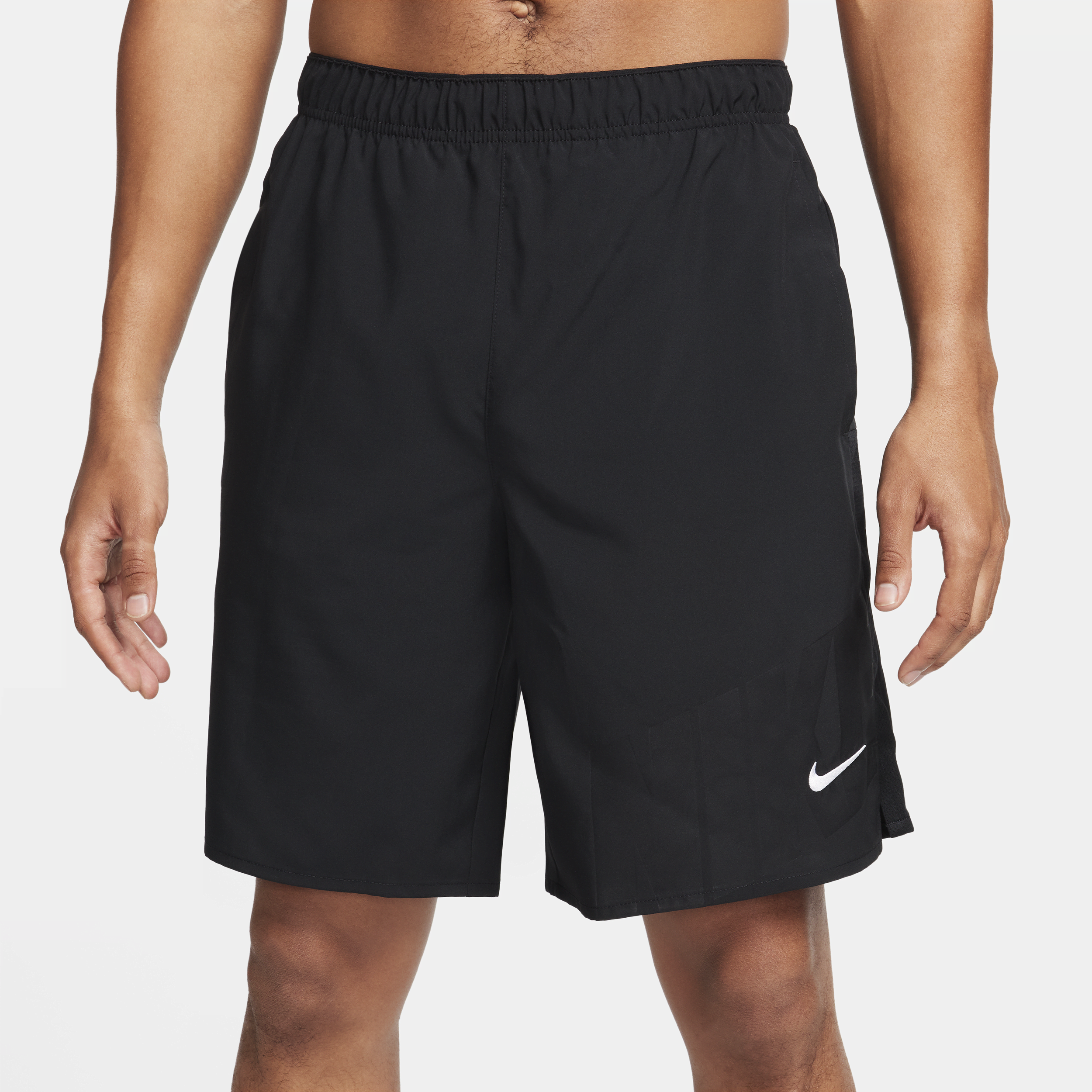 Nike Challenger Dri-FIT niet-gevoerde hardloopshorts voor heren (23 cm) Zwart