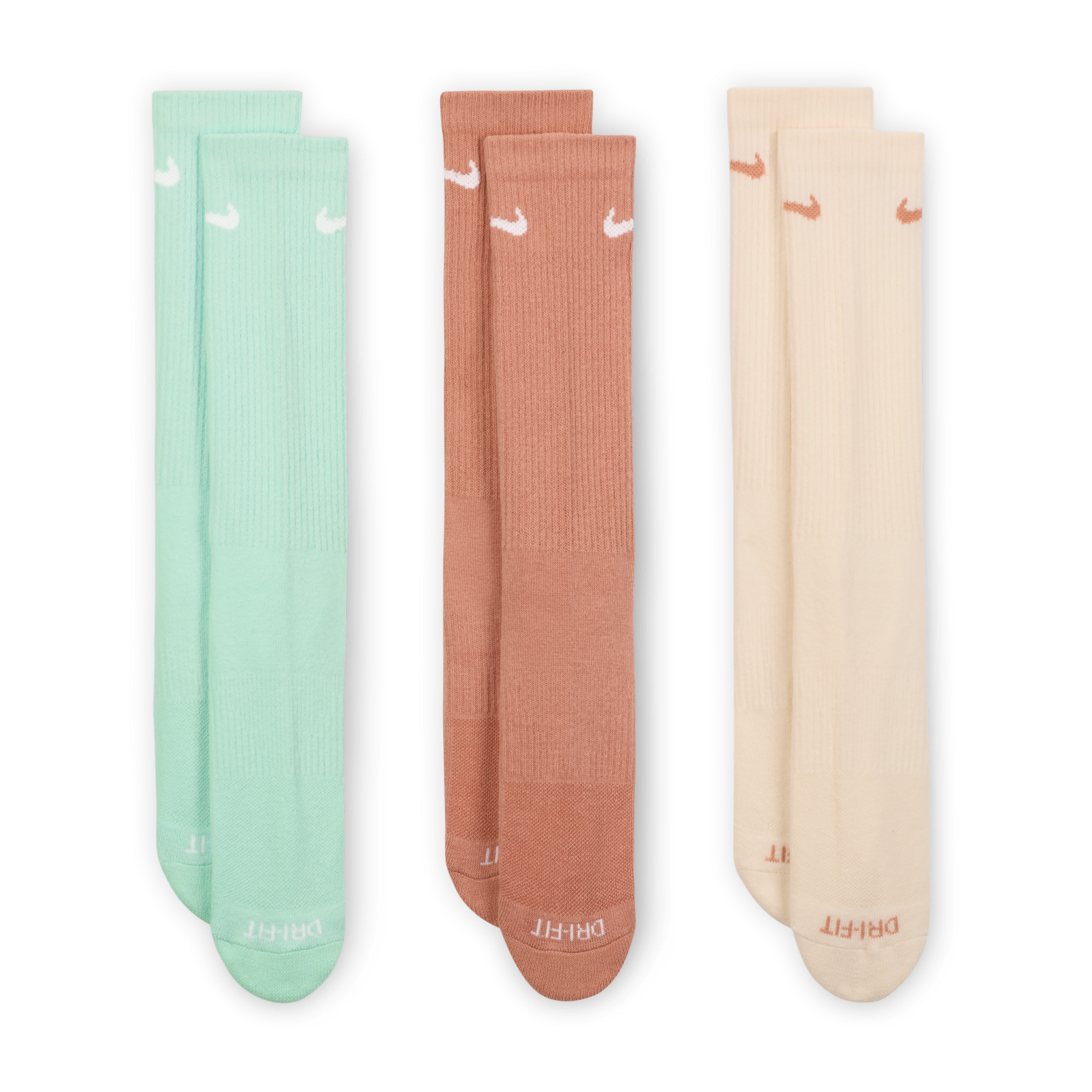 Thumbnail - Nike Everyday Plus Cushioned Crew-Trainingssocken (3 Paar) - Multi-Color