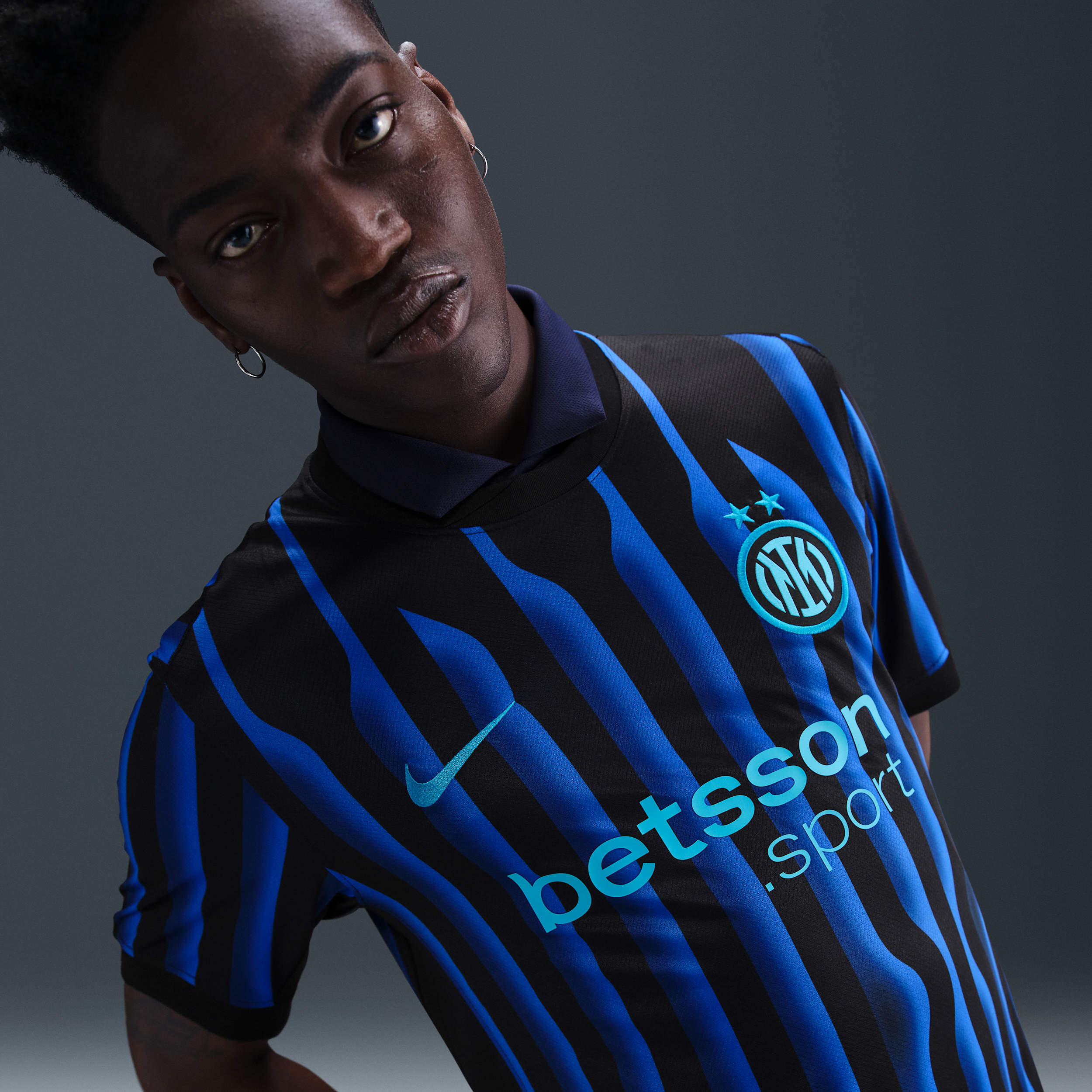 Thumbnail - Inter Mailand 2025/26 Stadium Home Nike Dri-FIT Replika-Fußballtrikot (Herren) - Blau
