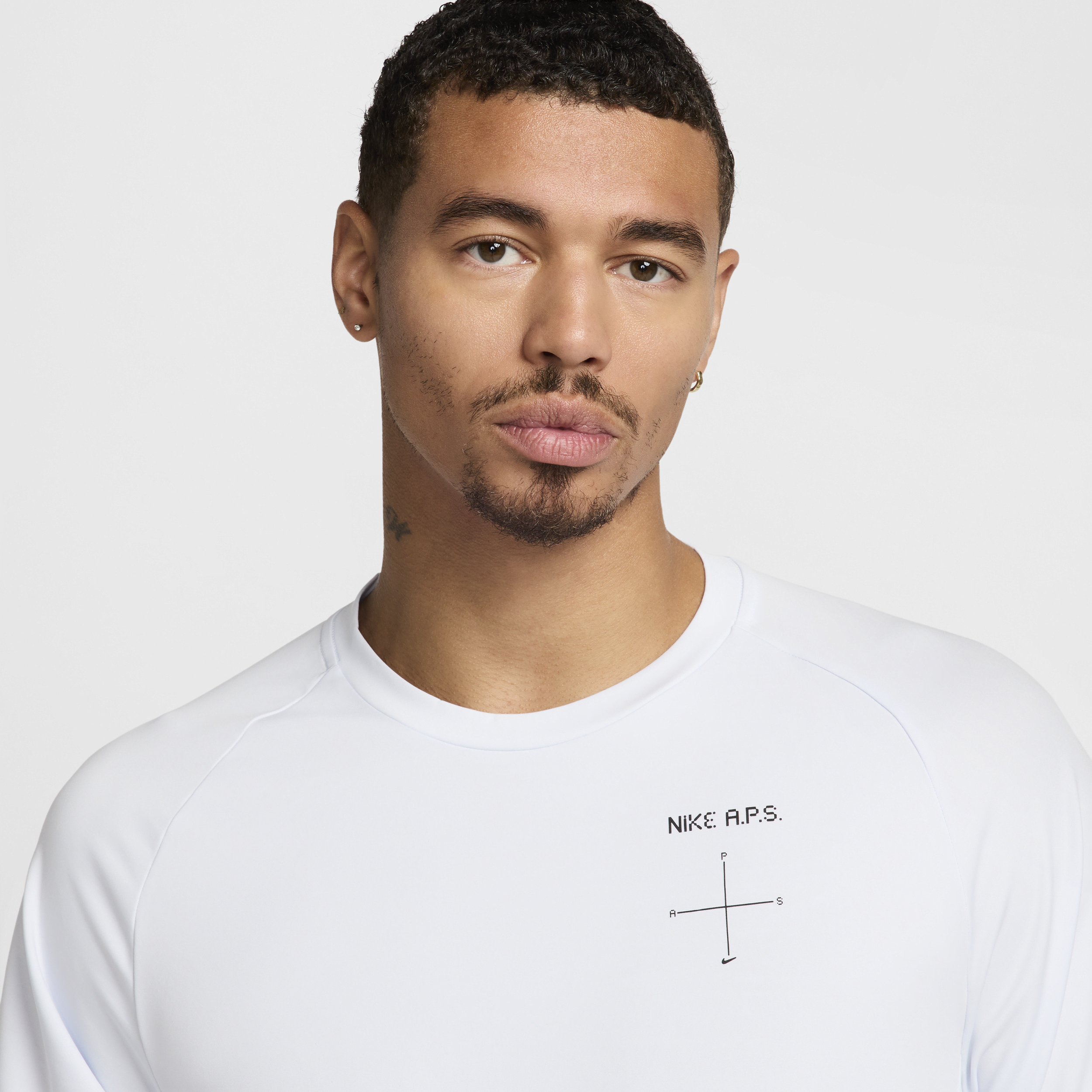 Nike A.P.S. Haut à manches courtes Dri-FIT ADV pour homme - Gris