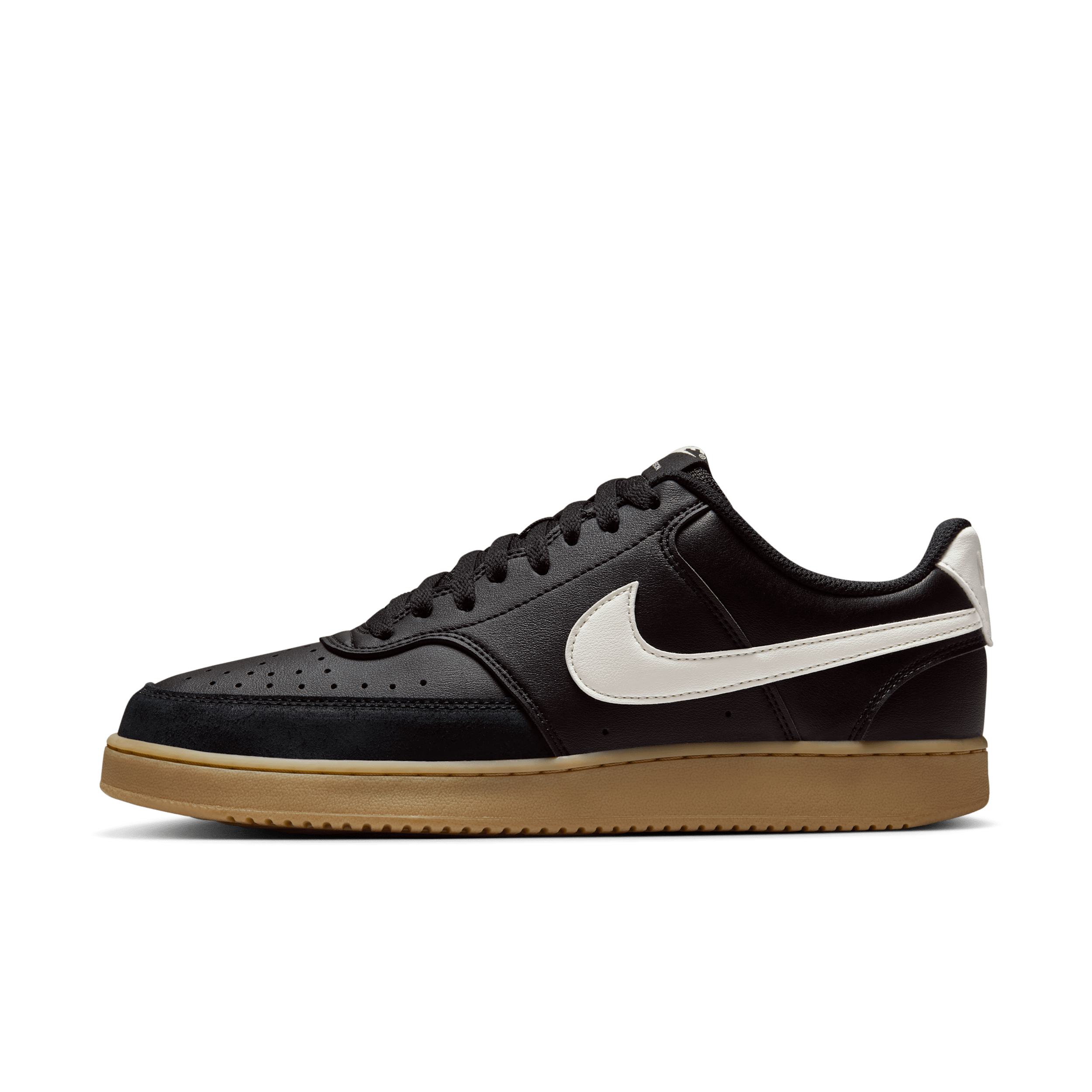Thumbnail - Nike Court Vision Low Herrenschuh - Schwarz