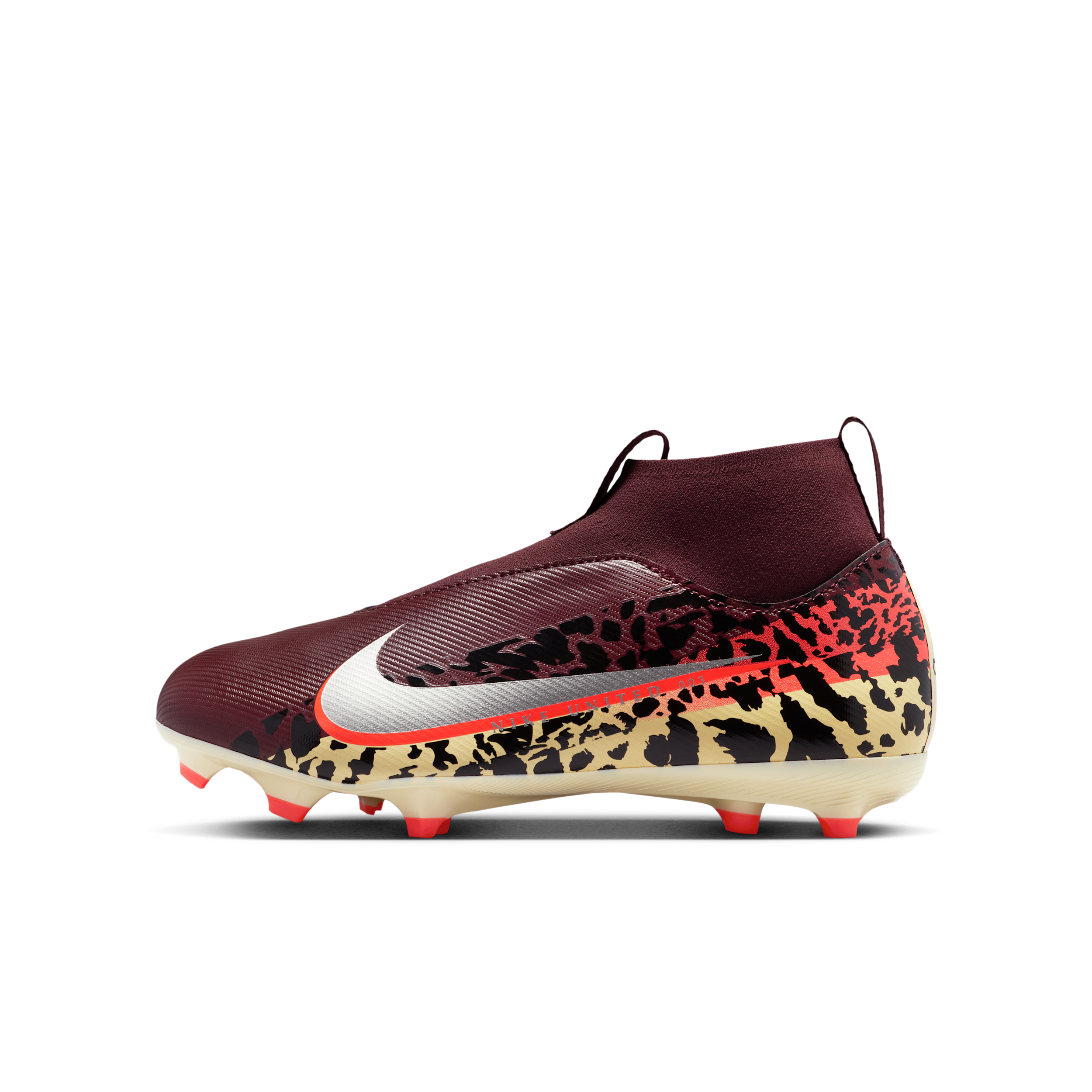Scarpa da calcio a taglio alto Multiterreno Nike United Jr. Mercurial Superfly 10 Academy – Ragazzo/a - Rosso