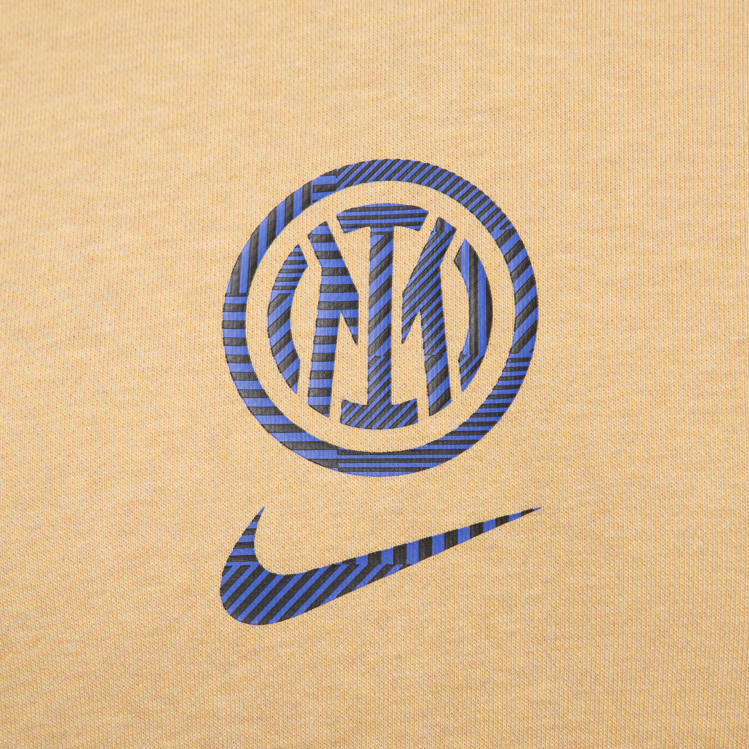 Sweat à capuche en molleton Nike Football Inter Milan Club Domicile pour homme - Marron