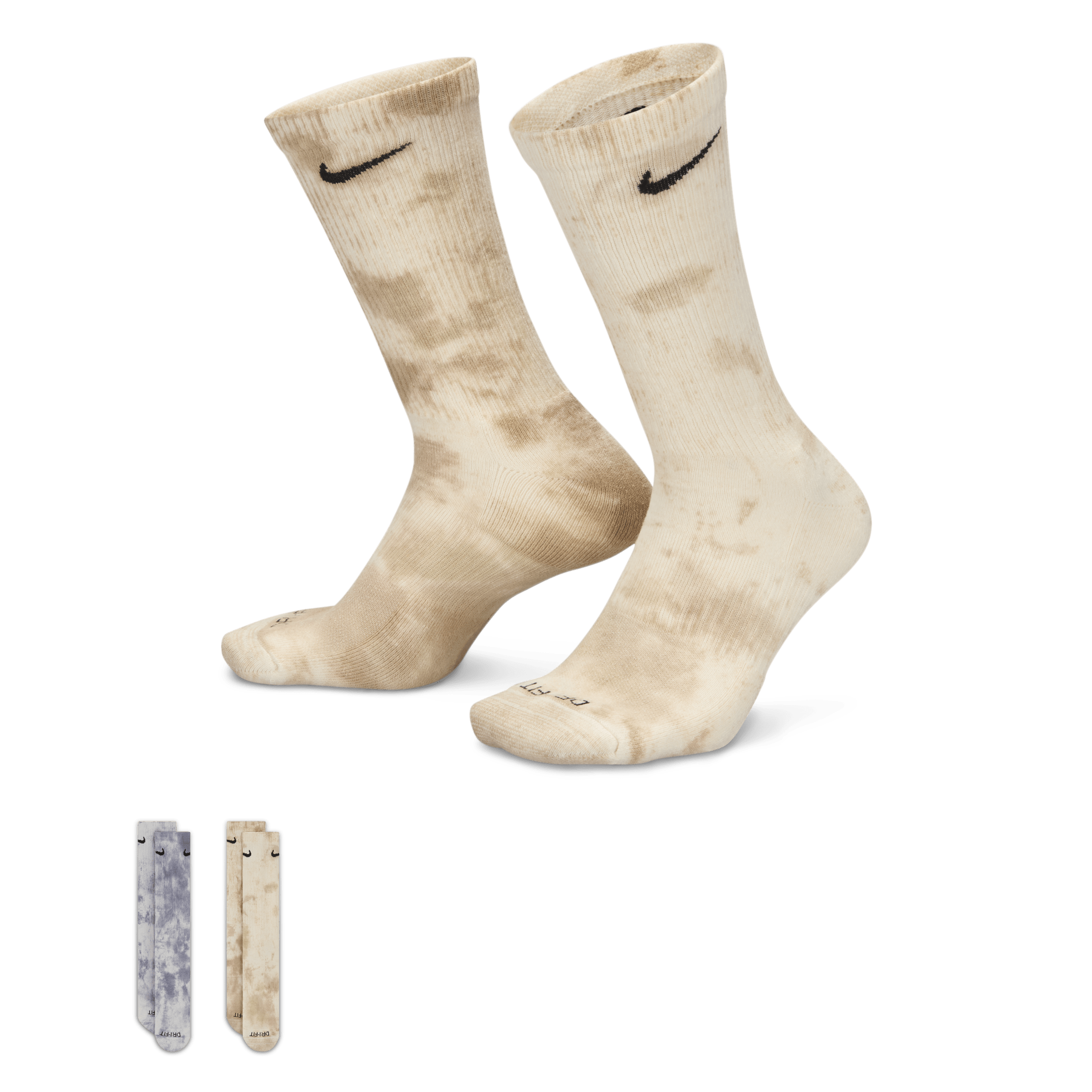 Nike Everyday Plus Crew sokken met demping (2 paar) Meerkleurig