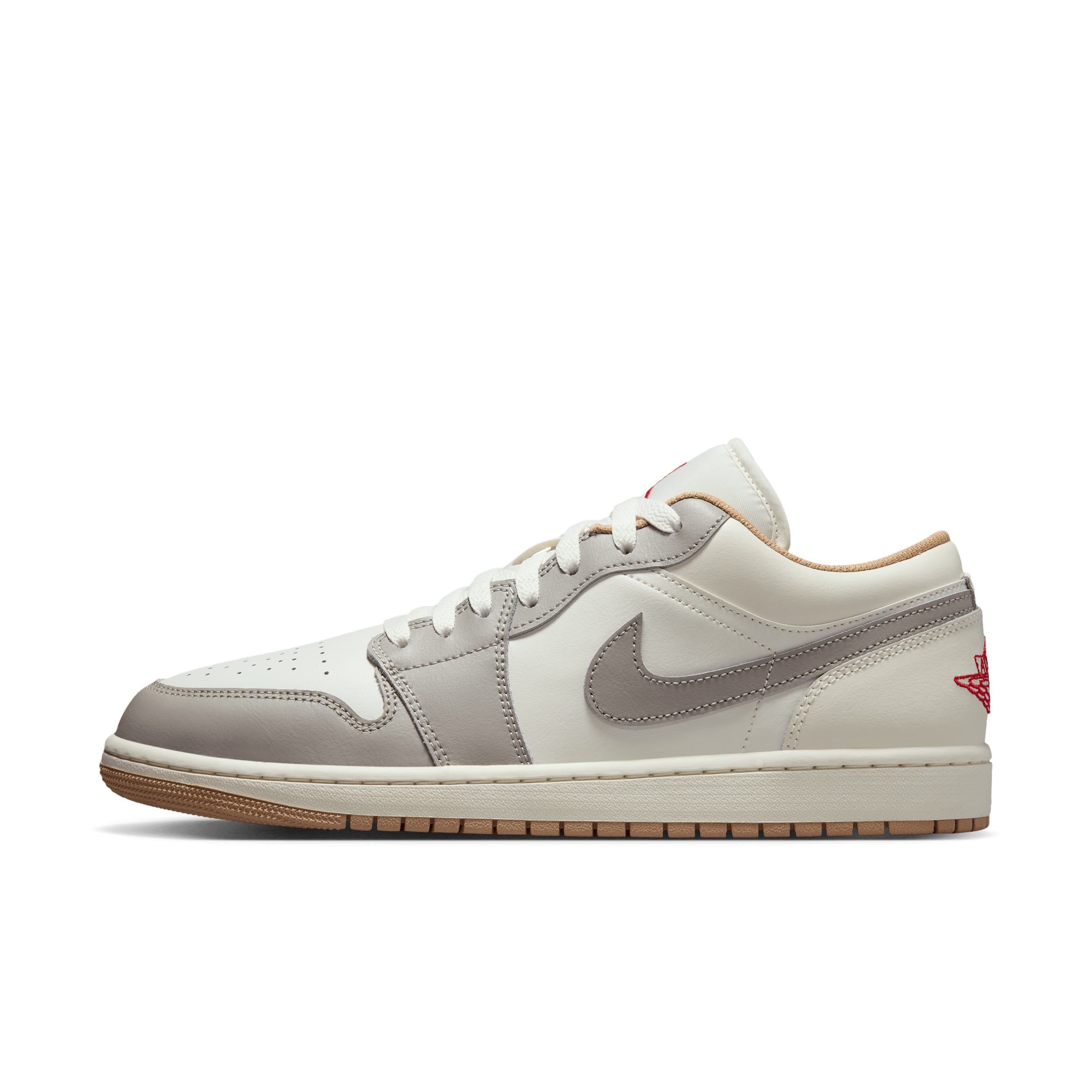 Thumbnail - Air Jordan 1 Low Herrenschuh - Weiß