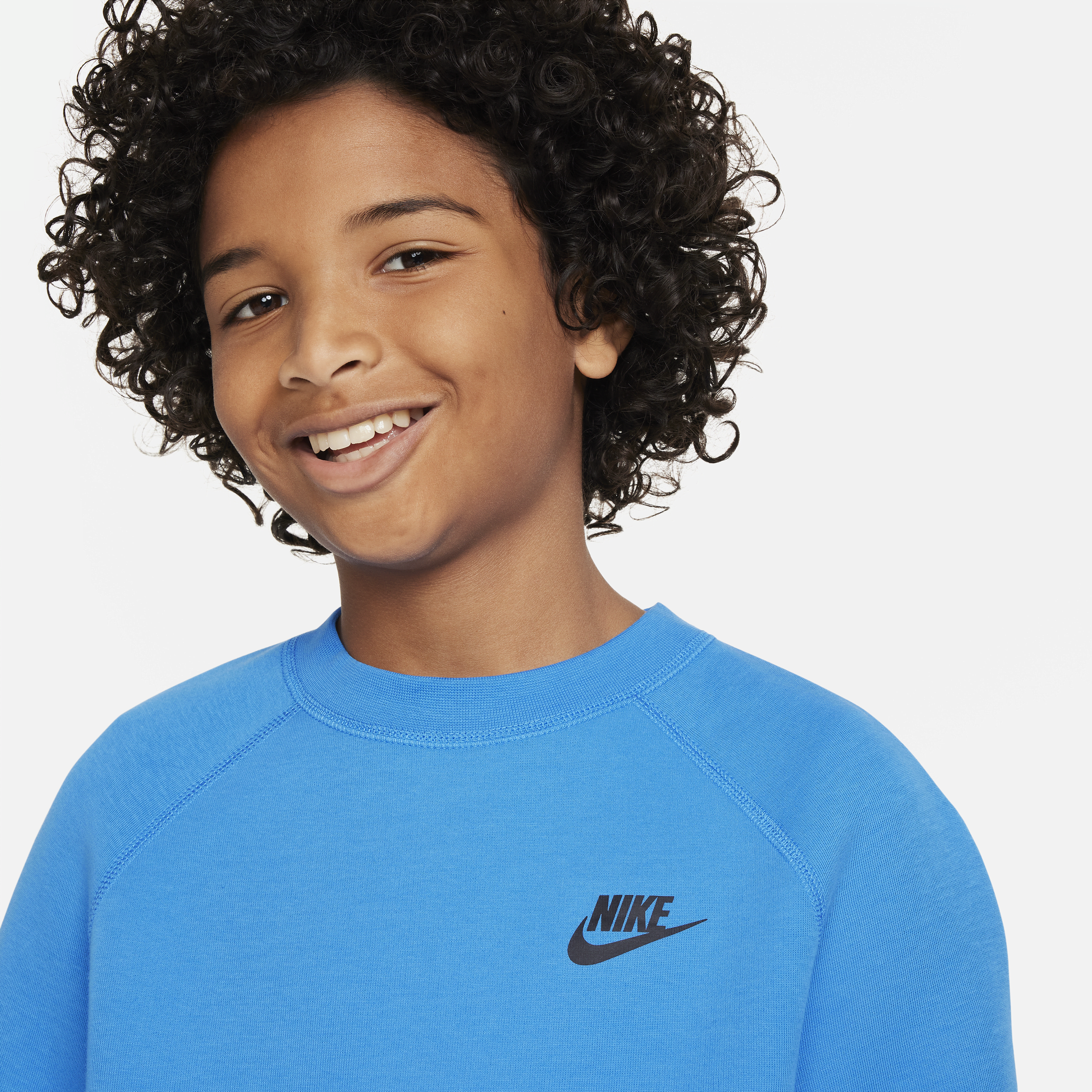 Nike Sportswear Tech Fleece sweatshirt voor jongens Blauw