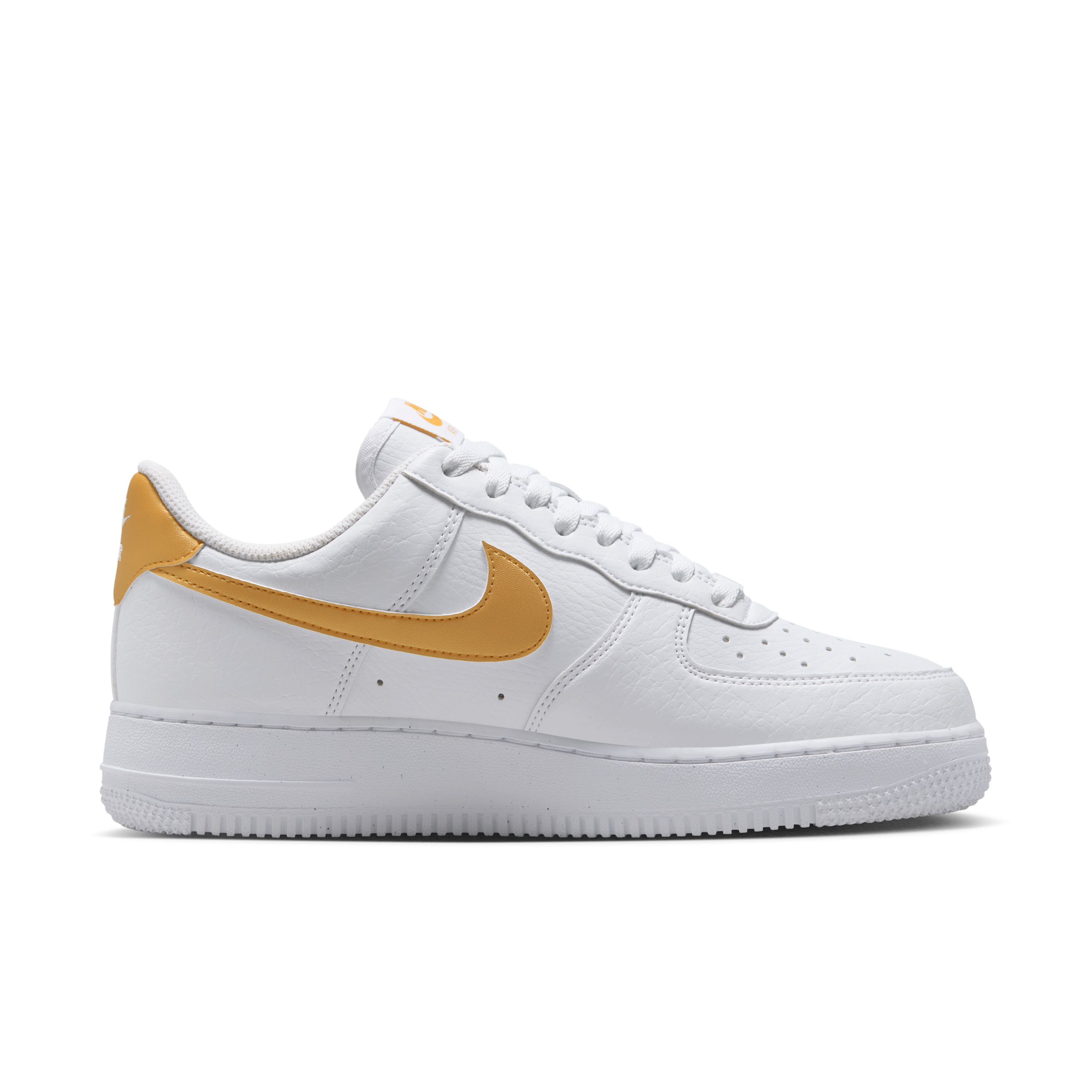 Nike Air Force 1 Low '07 Next Nature White Metallic Gold (Women's) - DC9486-114