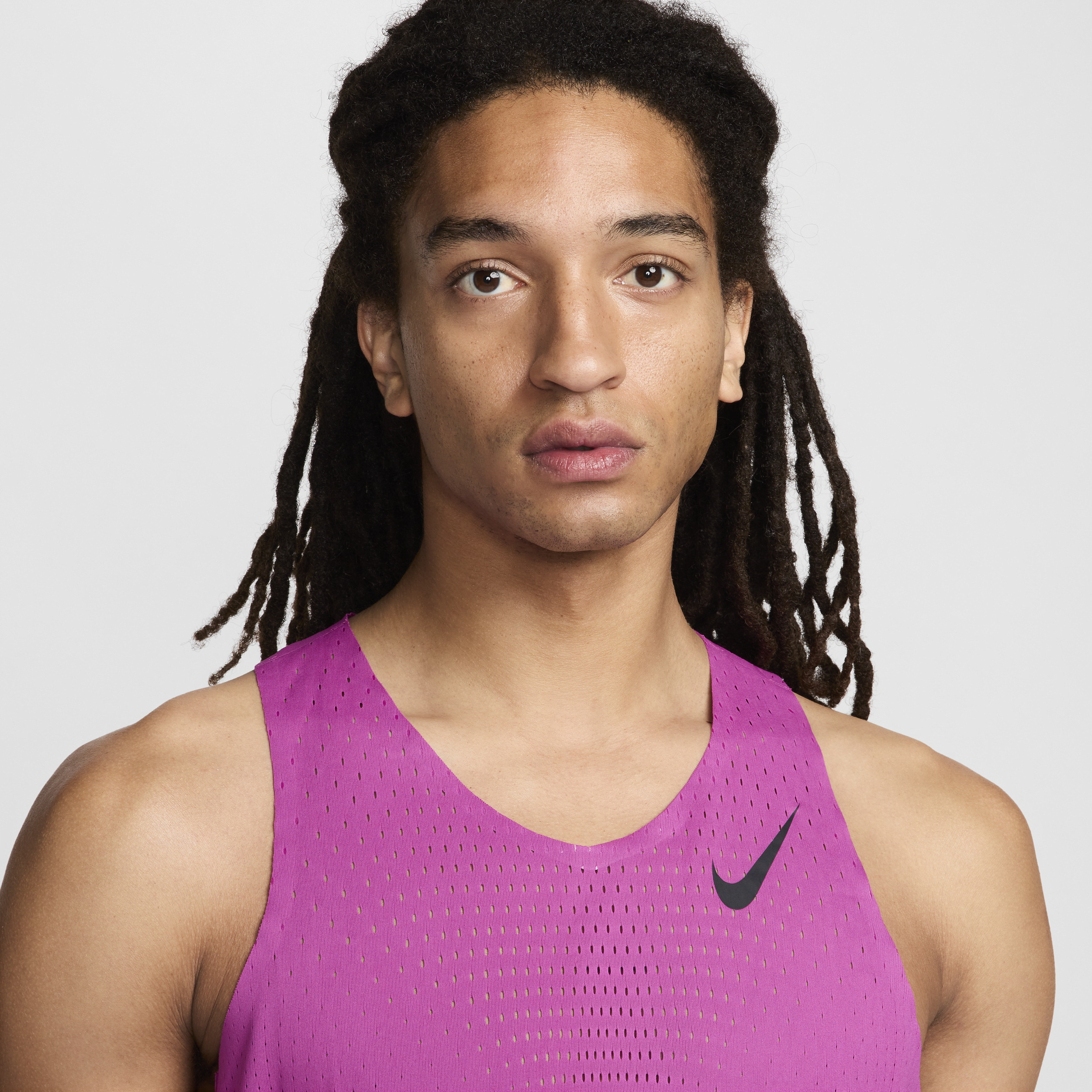 Maillot de running Dri-FIT ADV Nike AeroSwift pour homme - Pourpre