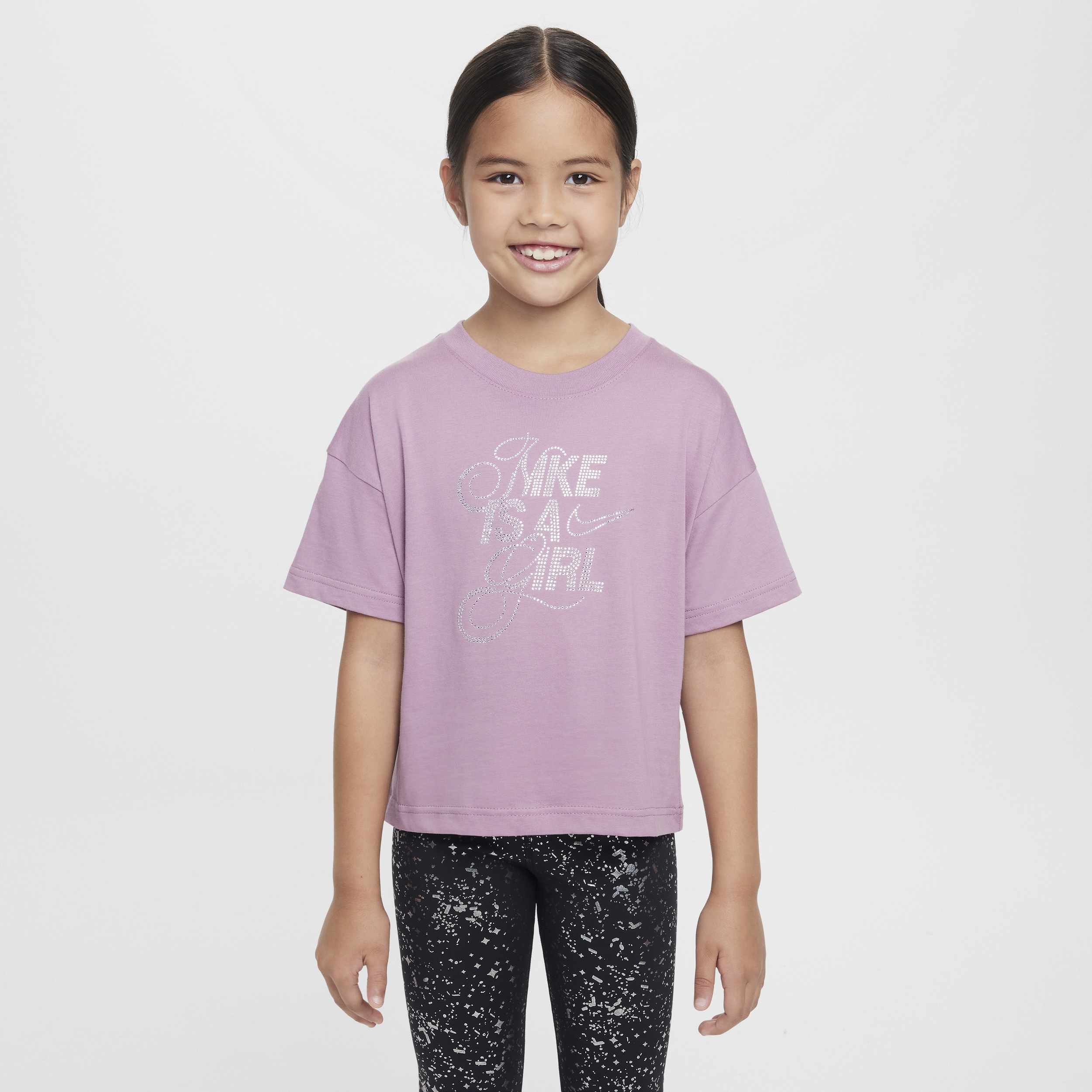 T-shirt Nike Sportswear pour ado (fille) - Pourpre