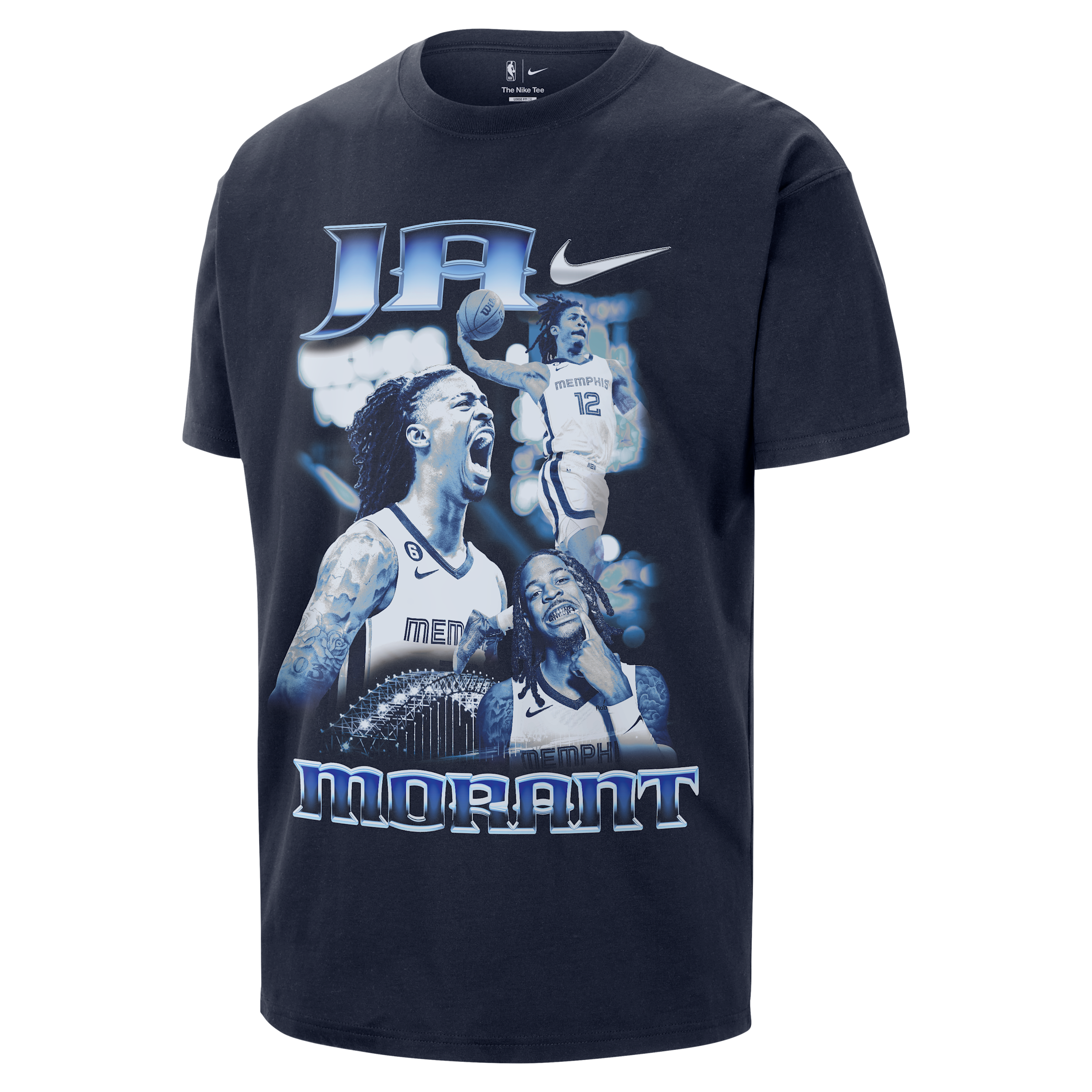 T-shirt Nike NBA Ja Morant – Uomo - Blu