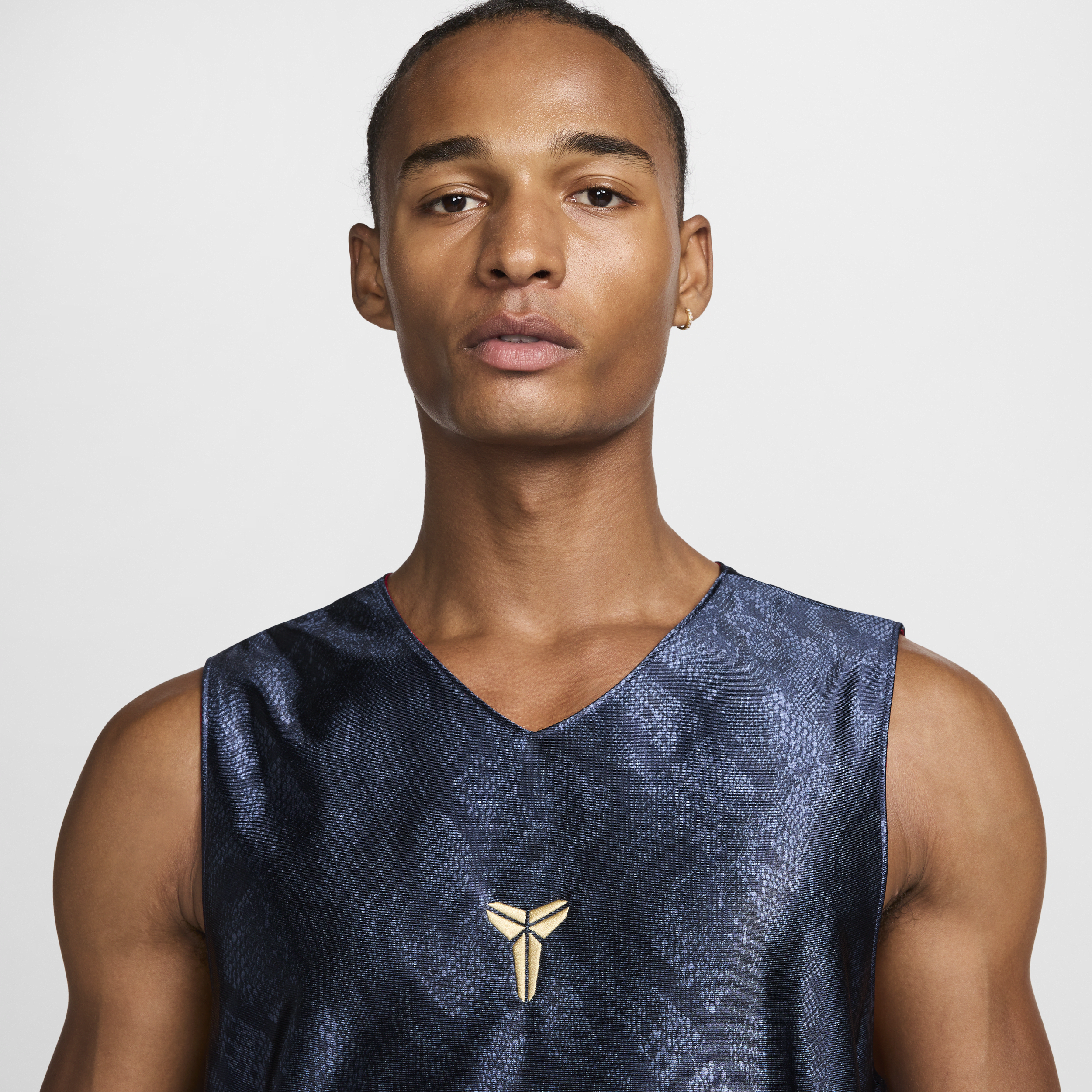 Maillot de basket réversible Nike Dri-FIT Standard Issue Kobe pour homme - Bleu