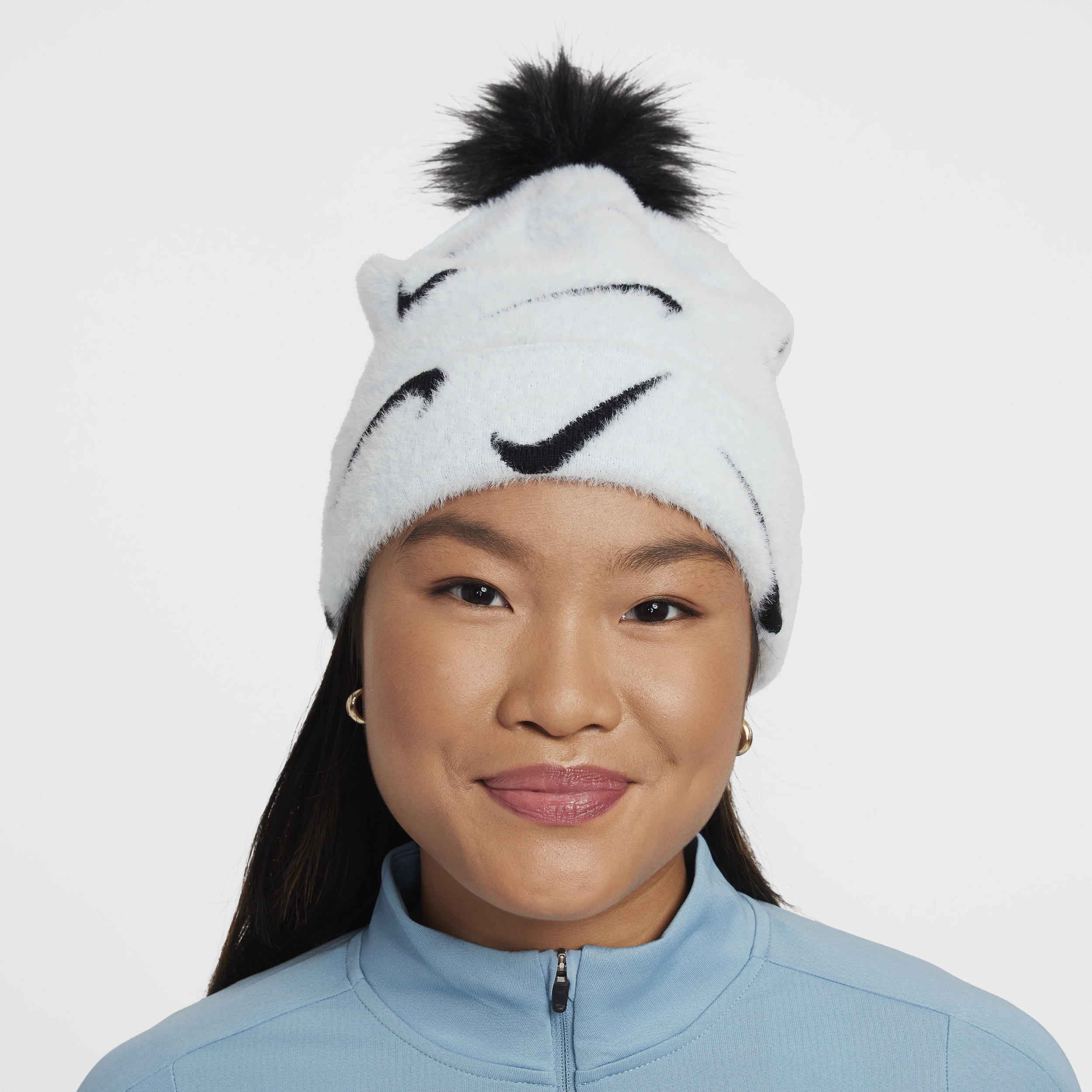 Bonnet Nike Peak pour ado - Bleu