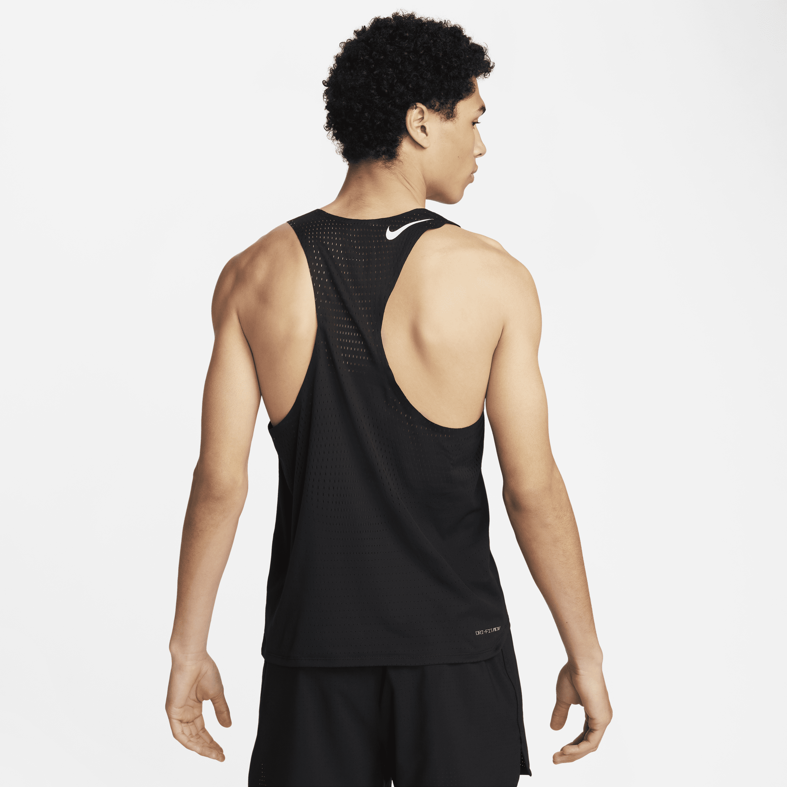 Maillot de running Dri-FIT ADV Nike AeroSwift pour homme - Noir