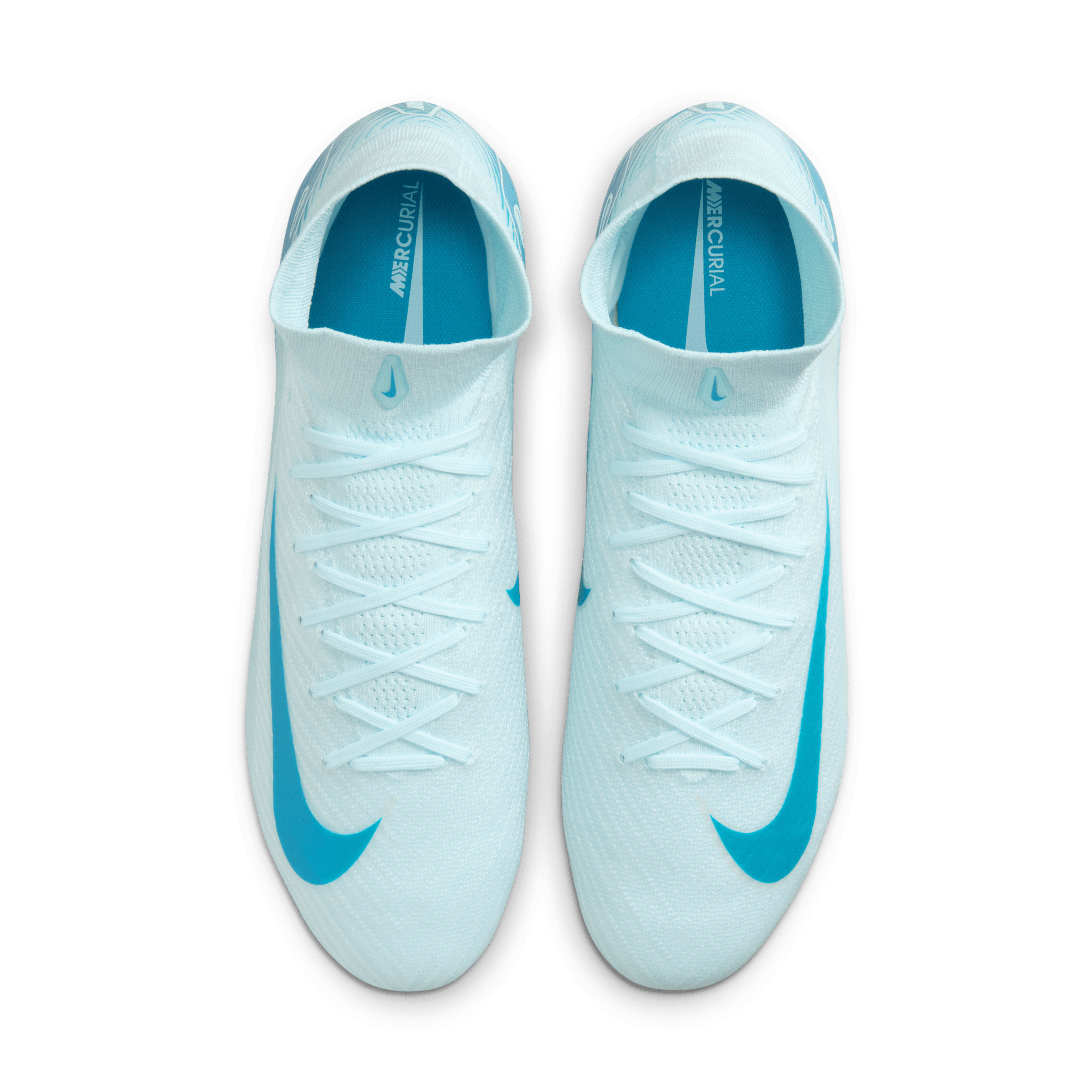 Chaussure de foot montante à crampons SG-Pro Nike Mercurial Superfly 10 Elite - Bleu