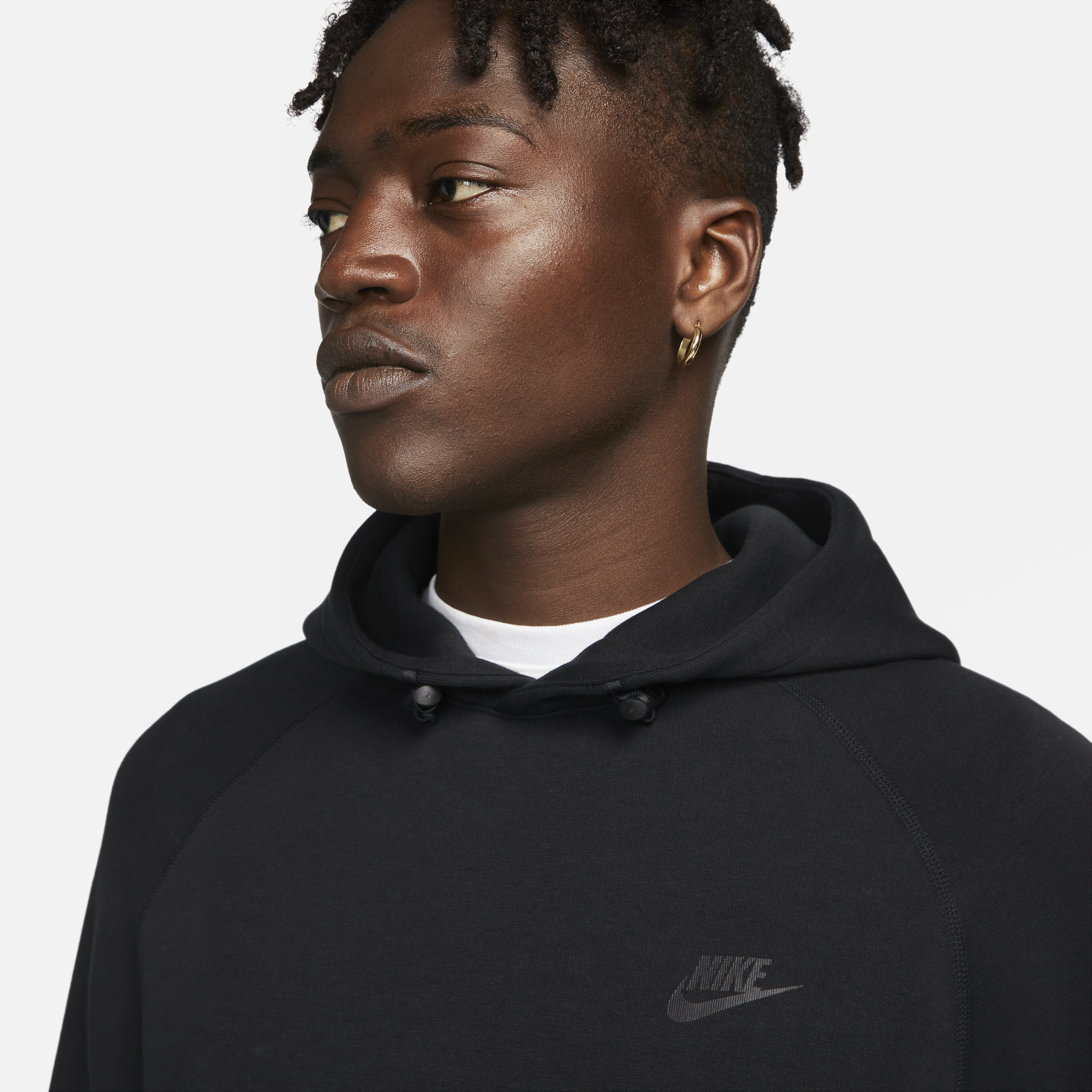 Sweat à capuche Nike Sportswear Tech Fleece pour homme - Noir