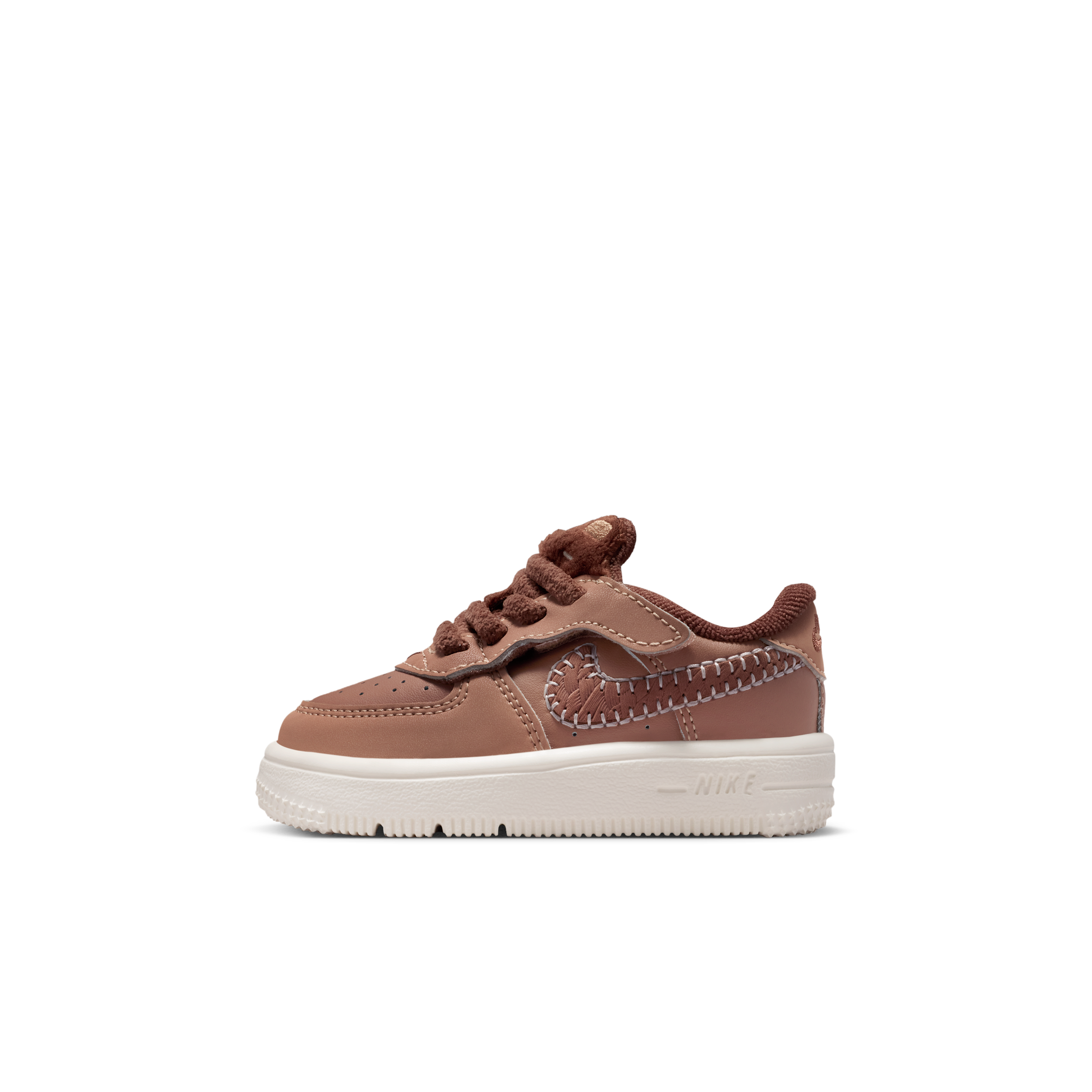 Nike Force 1 Low EasyOn Baby/Toddler Shoes - Brown