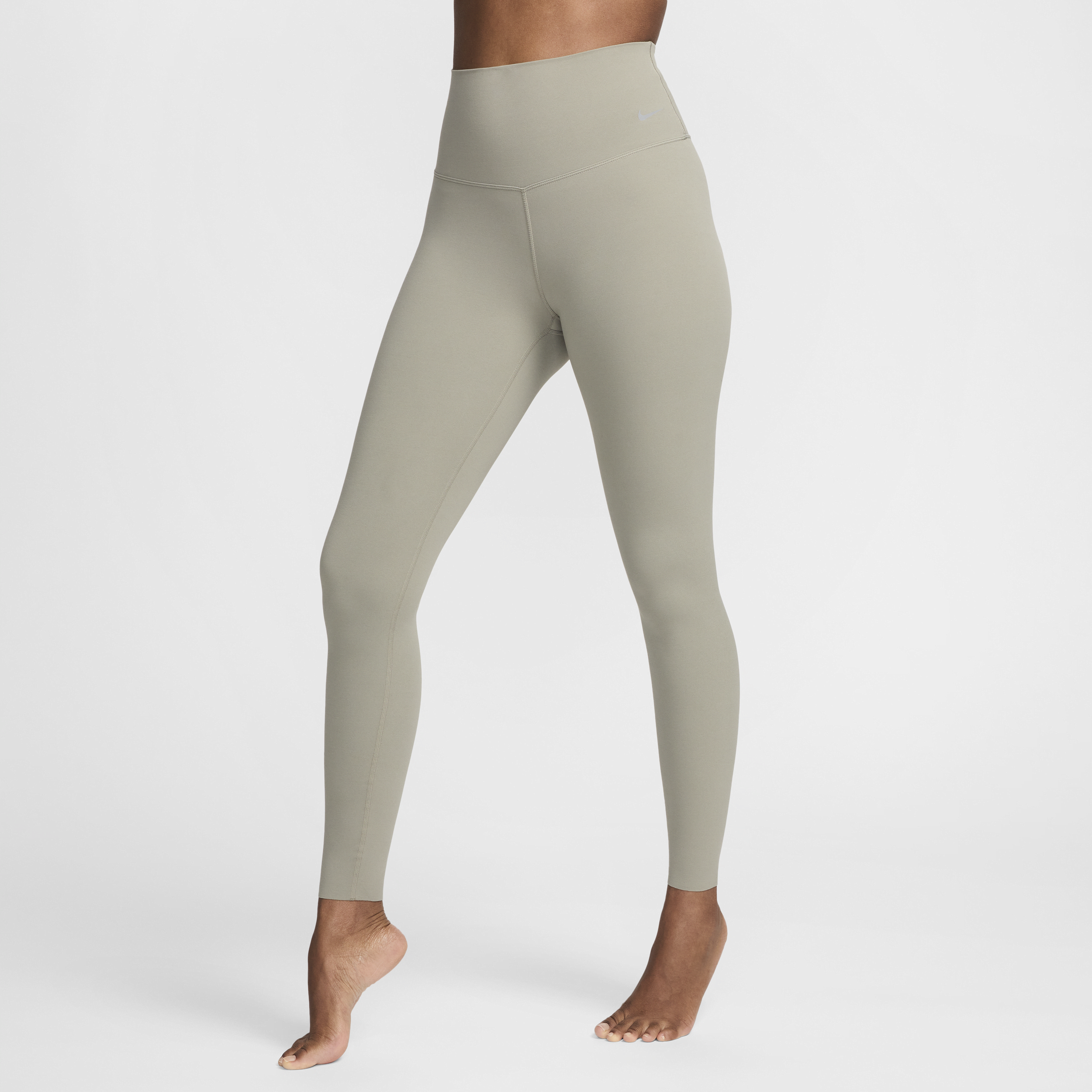 Legging taille haute à maintien léger et coupe longue Nike Zenvy pour femme - Vert