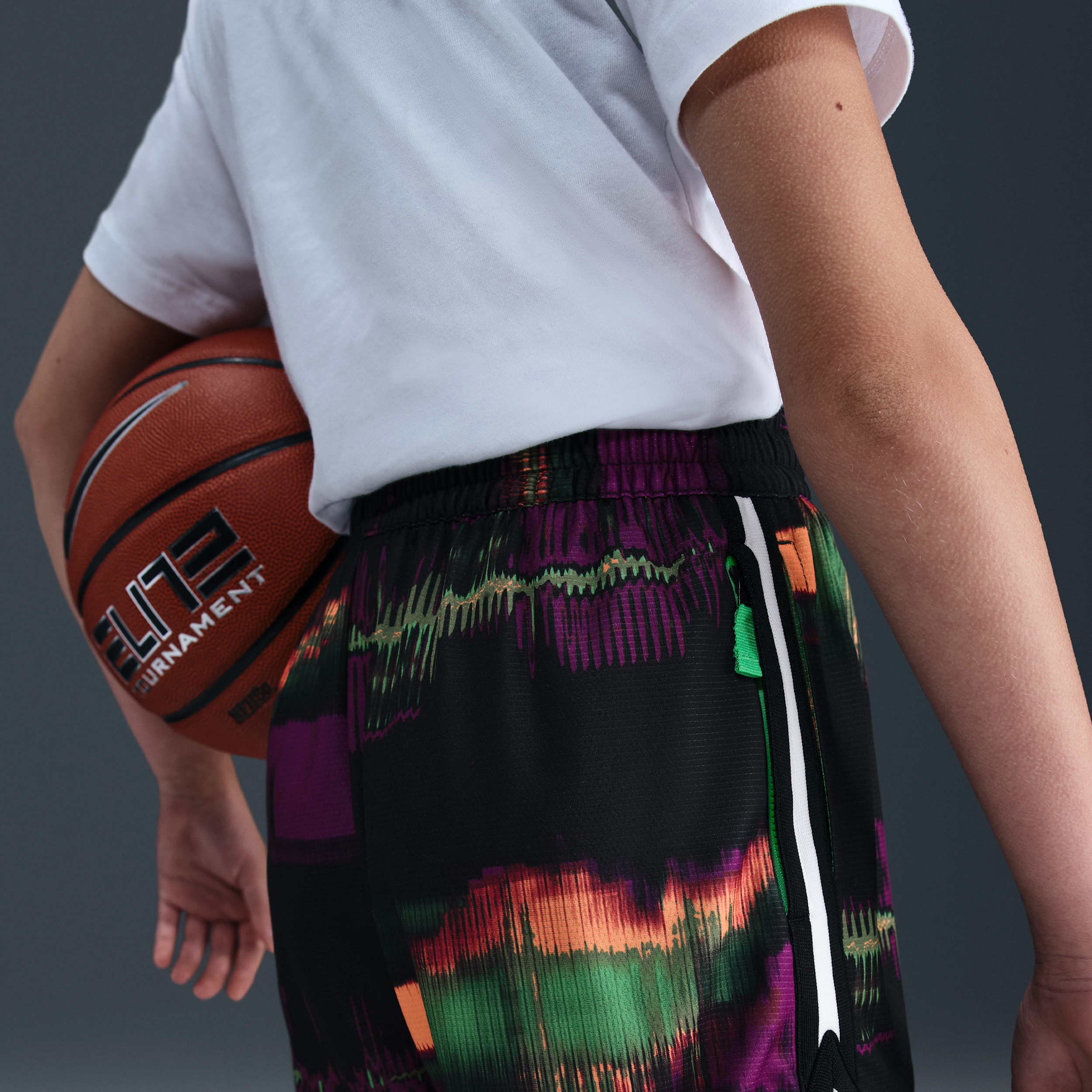 Thumbnail - Nike DNA Dri-FIT Basketballshorts (ca. 13 cm) (ältere Kinder, Jungen) - Grün