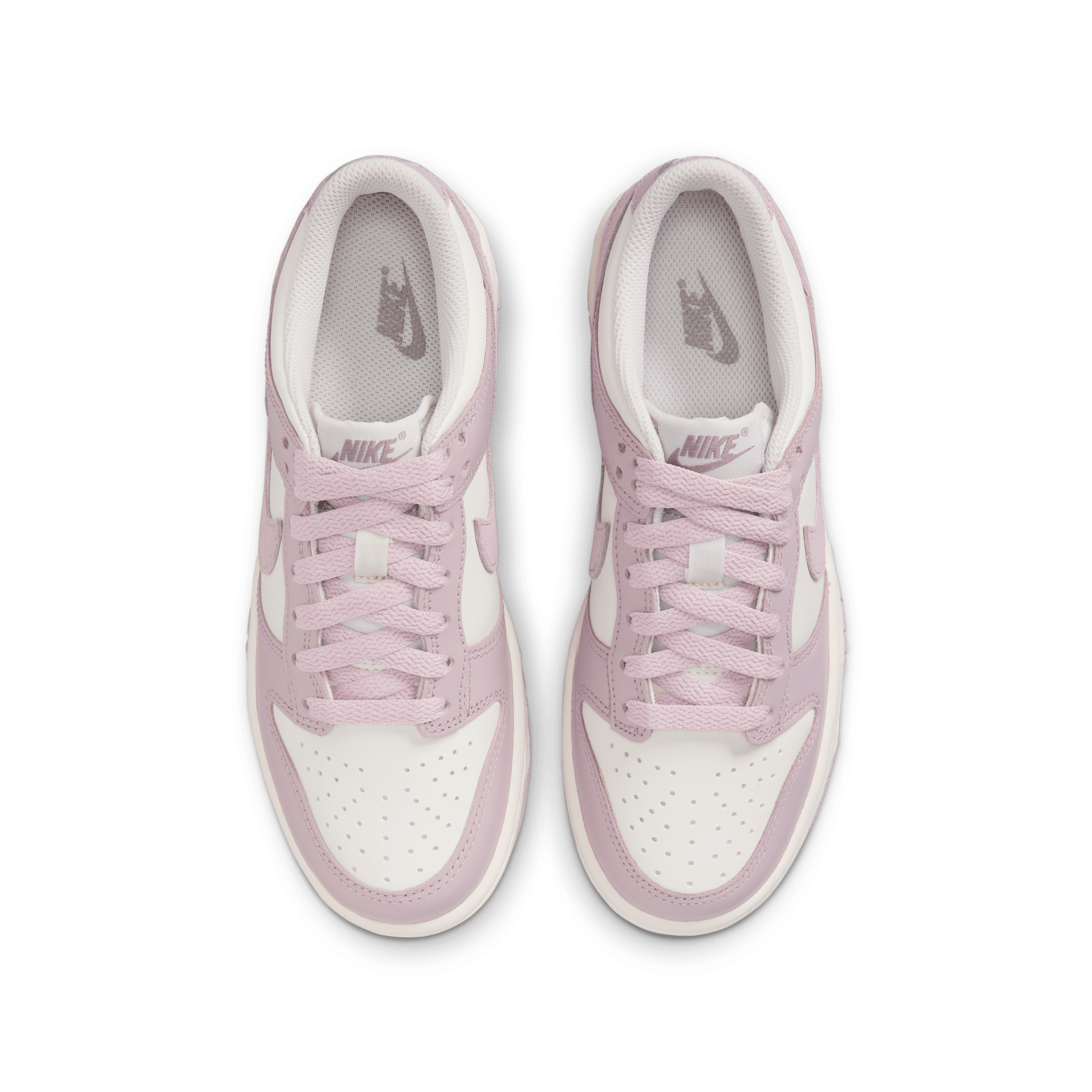 Chaussure Nike Dunk Low pour ado - Blanc