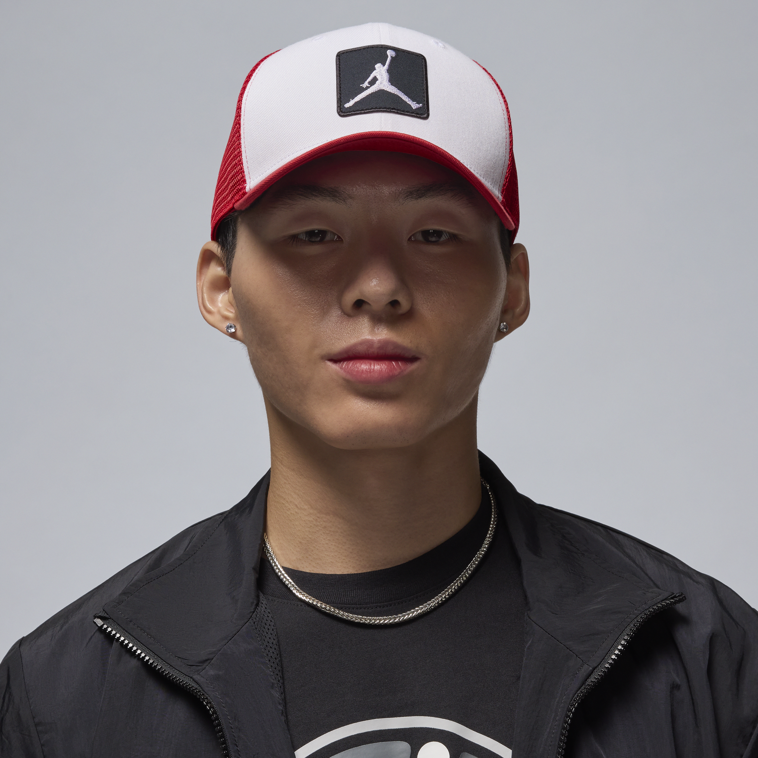 „Jordan Rise strukturierte Cap in Weiß: Stilvolles Accessoire für sport