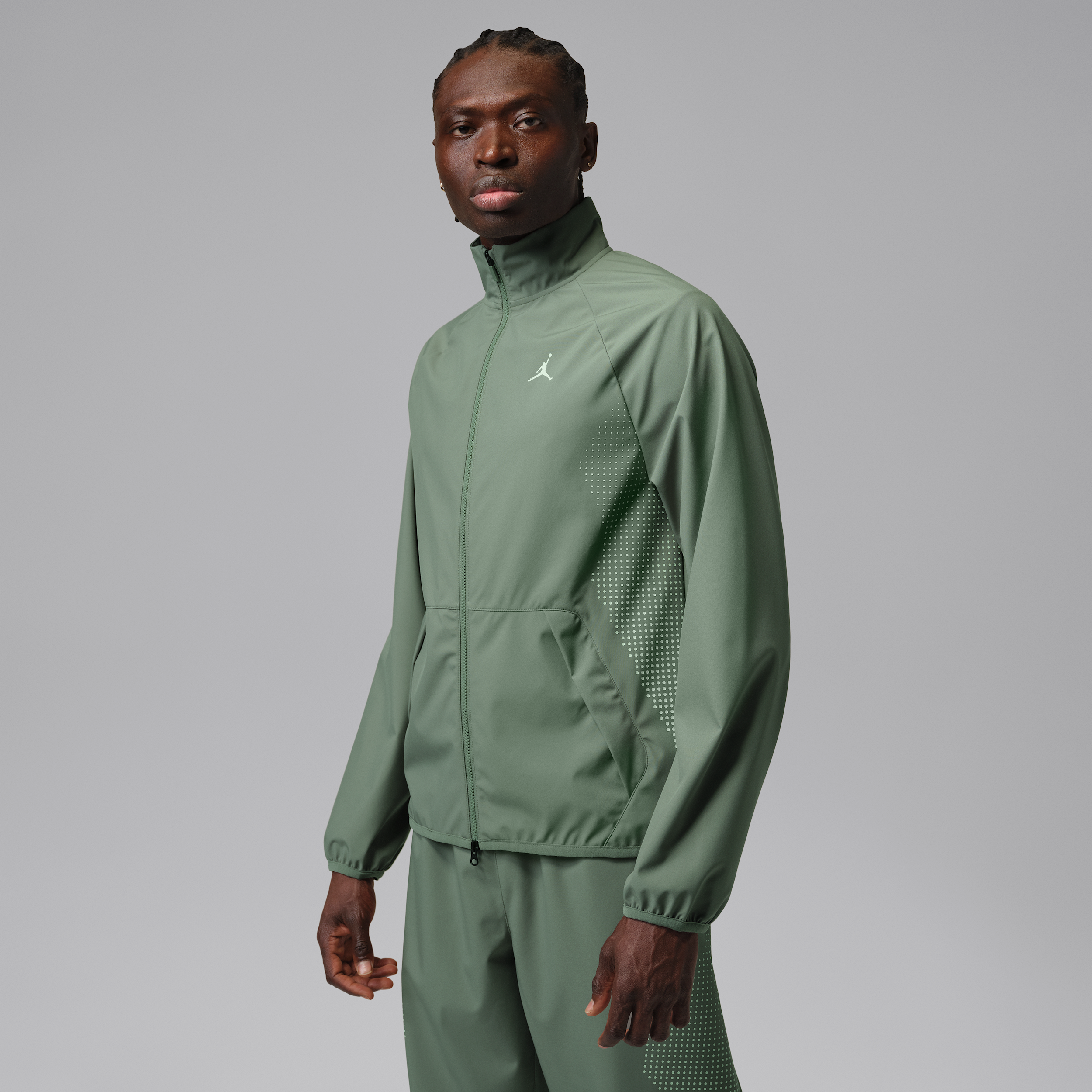 Thumbnail - Jordan Sport JAM Warm-up-Jacke (Herren) - Grün