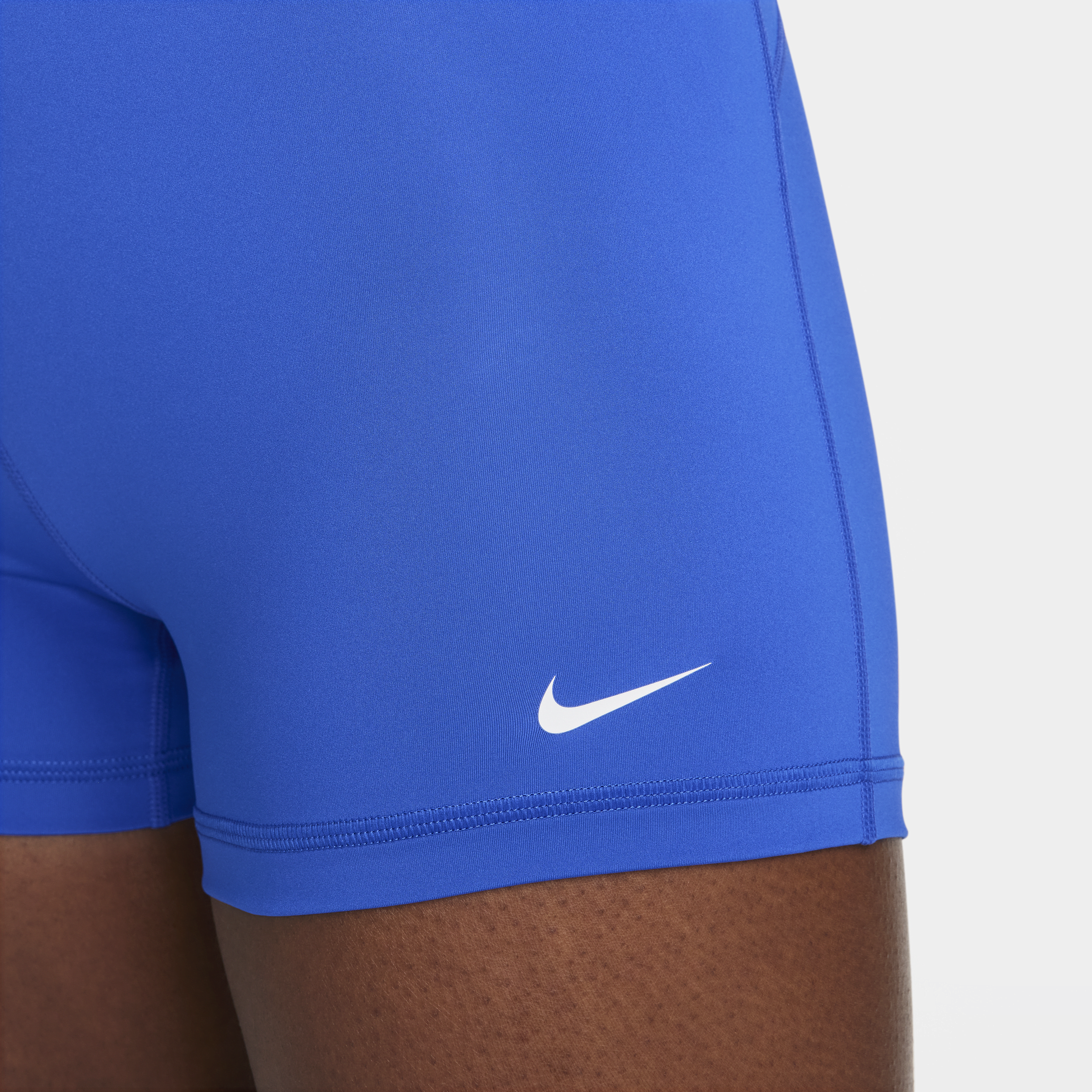 Nike Pro Damesshorts van 7 5 cm Blauw