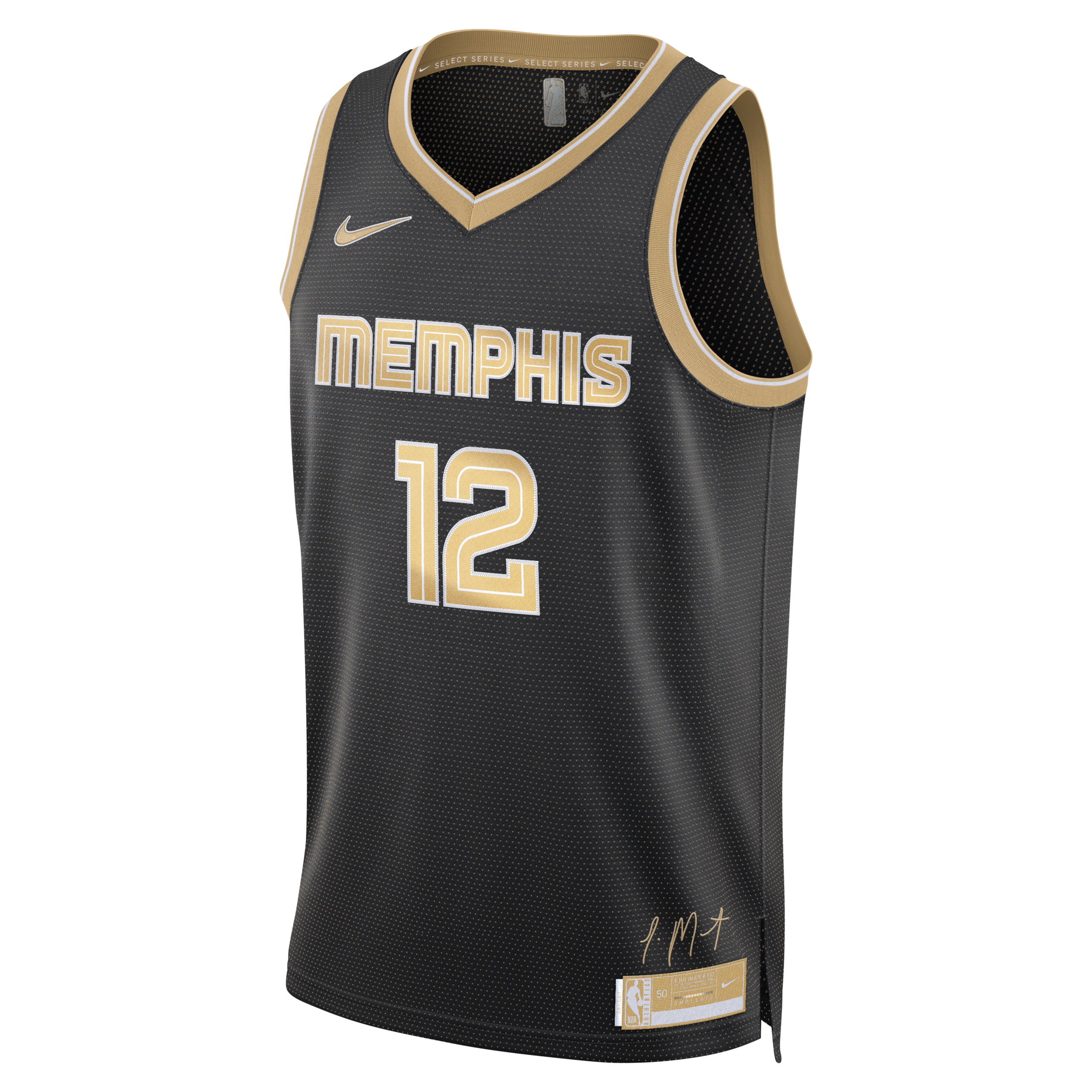 Maillot Nike Dri-FIT NBA Swingman Ja Morant Memphis Grizzlies 2024 Select Series pour homme - Noir