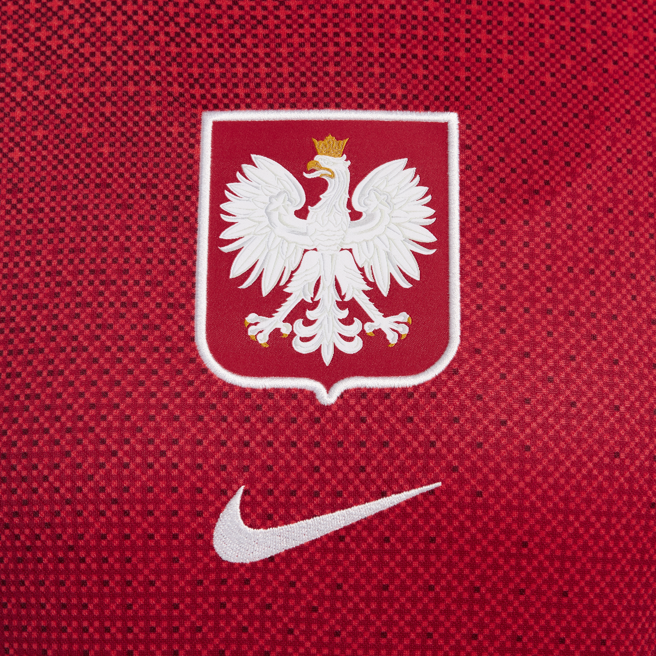 Nike Polen 2024 25 Stadium Uit Dri-FIT replica voetbalshirt voor dames Rood