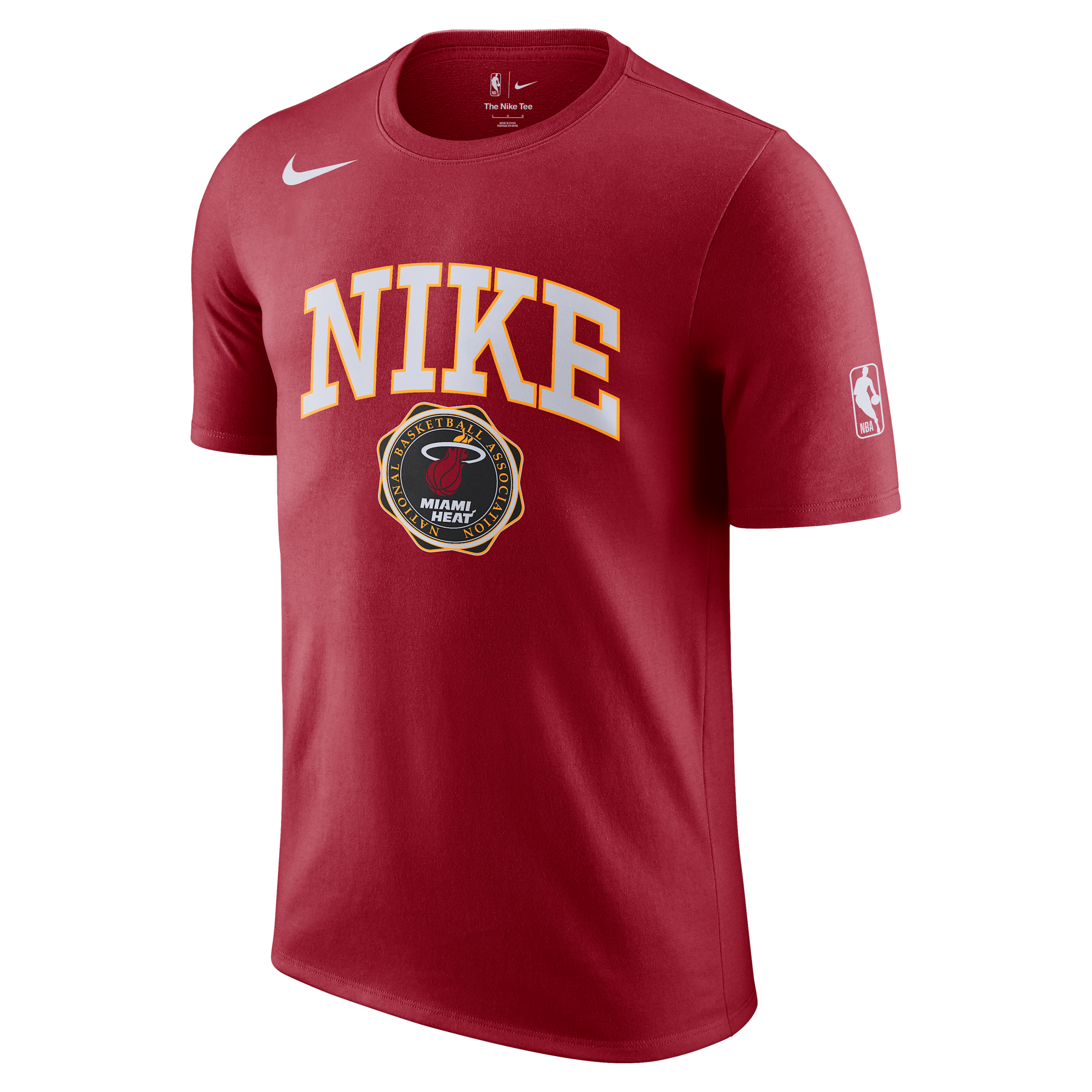 T-shirt Nike NBA Miami Heat Essential pour homme - Rouge