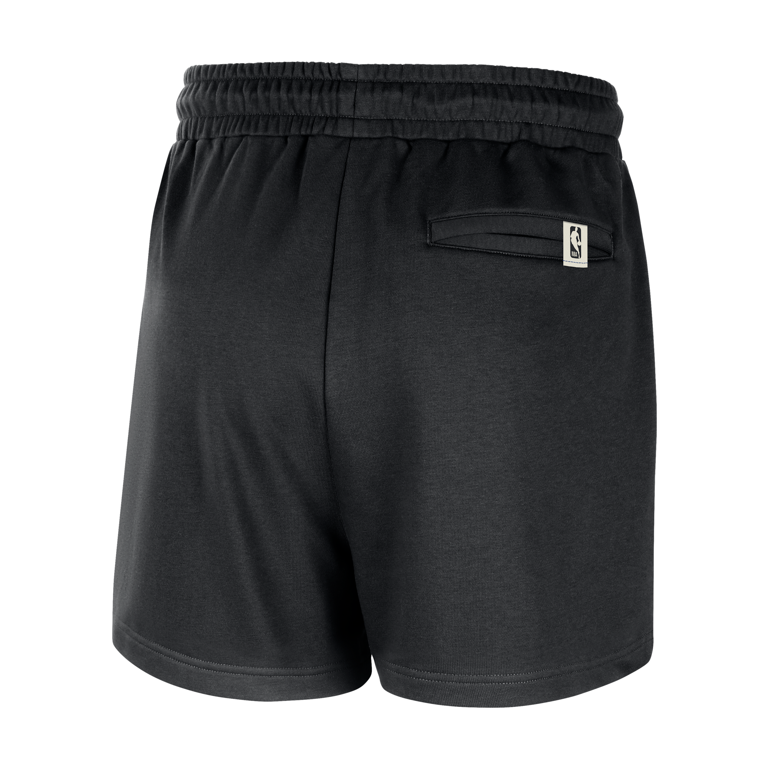 Thumbnail - Brooklyn Nets Club Courtside Nike NBA Fleece-Shorts (Herren) - Schwarz