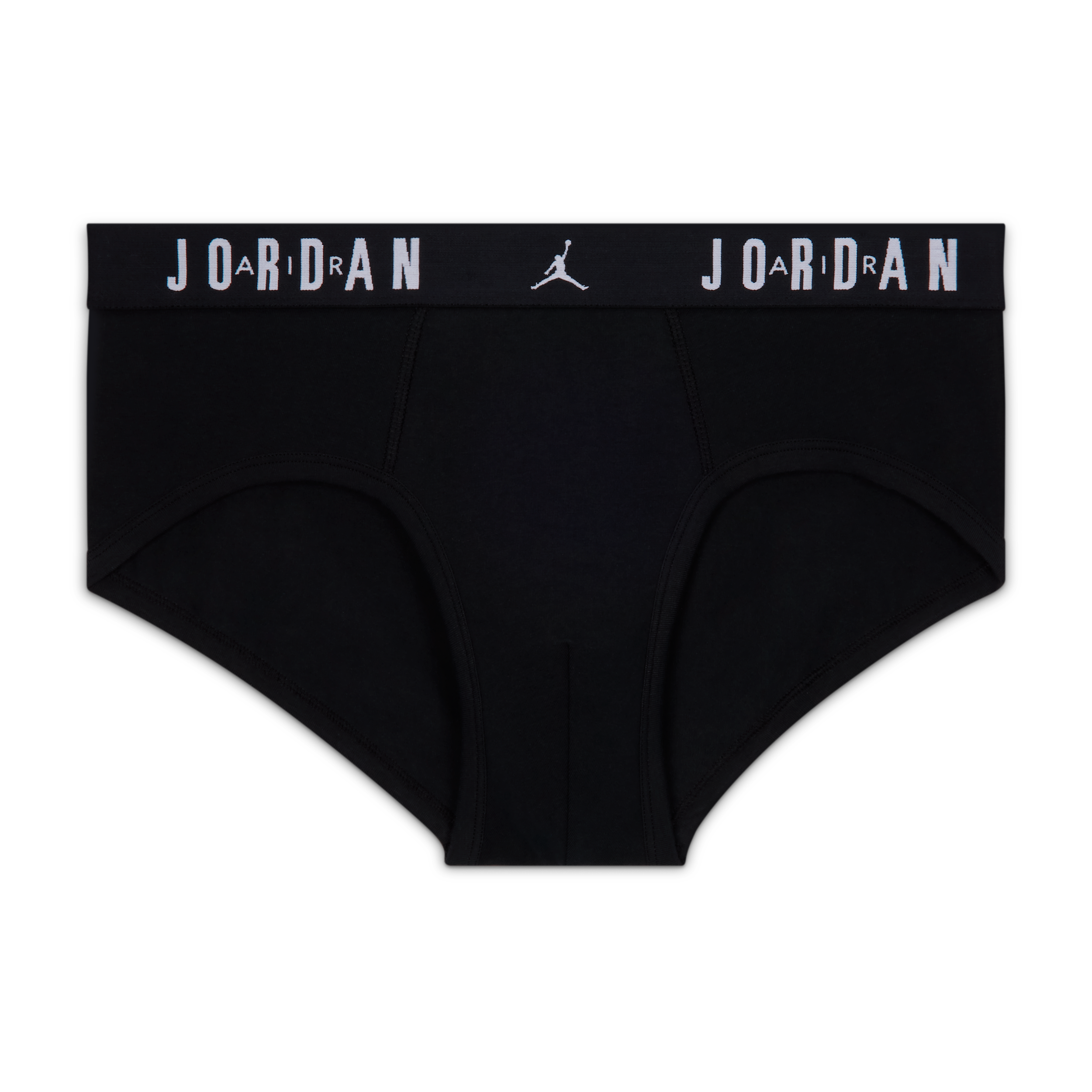 Thumbnail - Jordan Slips aus Baumwolle (ältere Kinder; 3er-Pack) - Schwarz