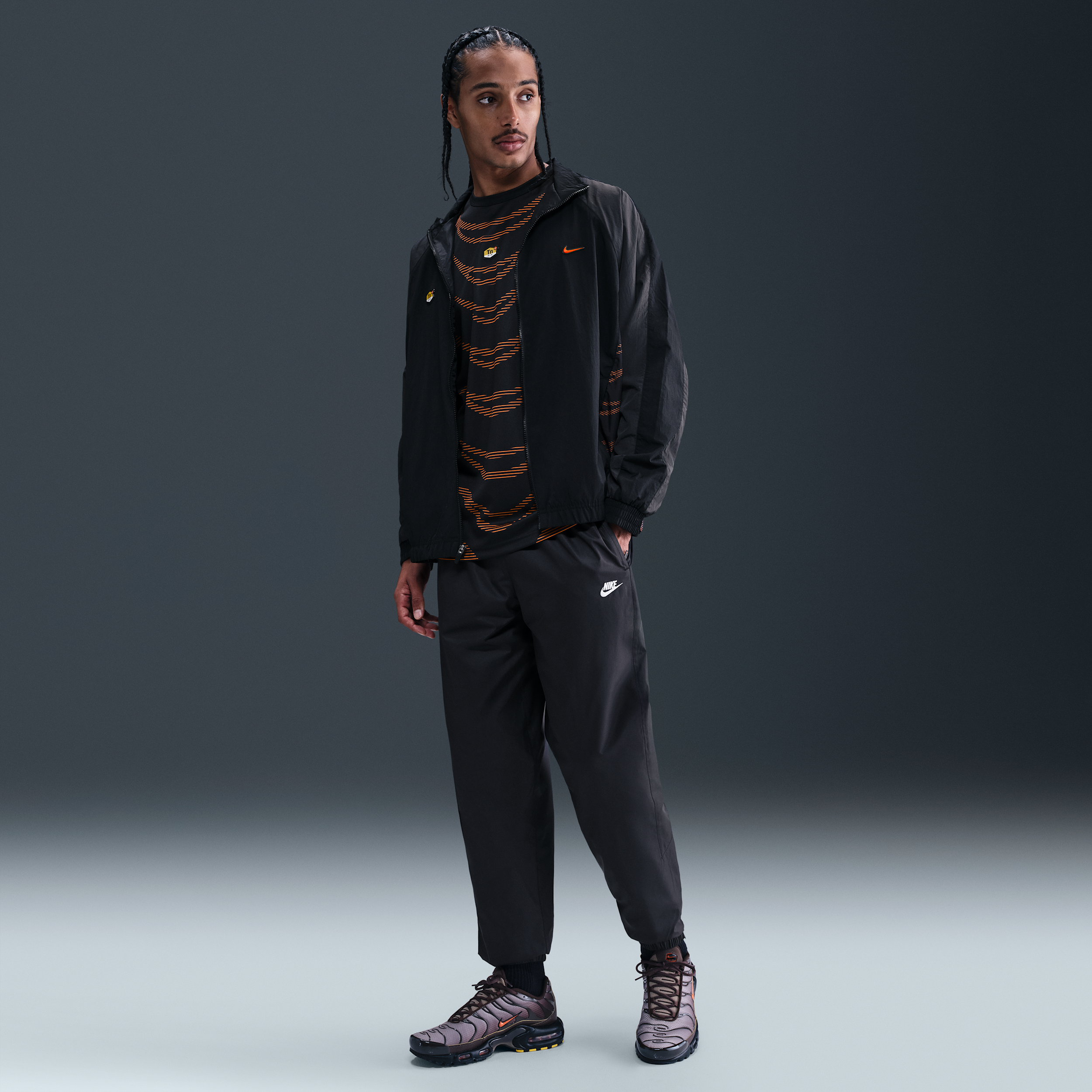 Pantaloni foderati Nike Windrunner – Uomo - Nero