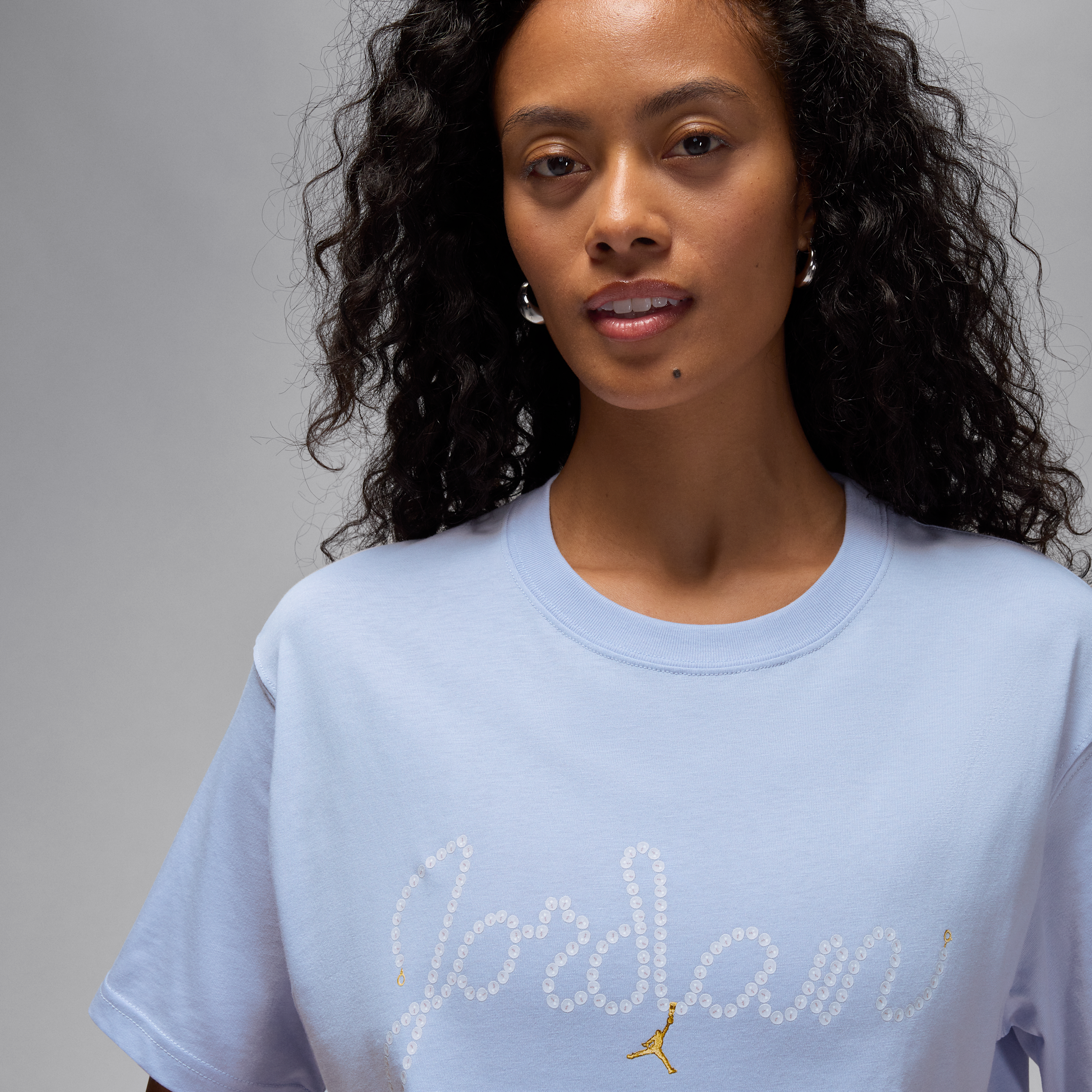 Thumbnail - Jordan Brooklyn T-Shirt (Damen) - Grau