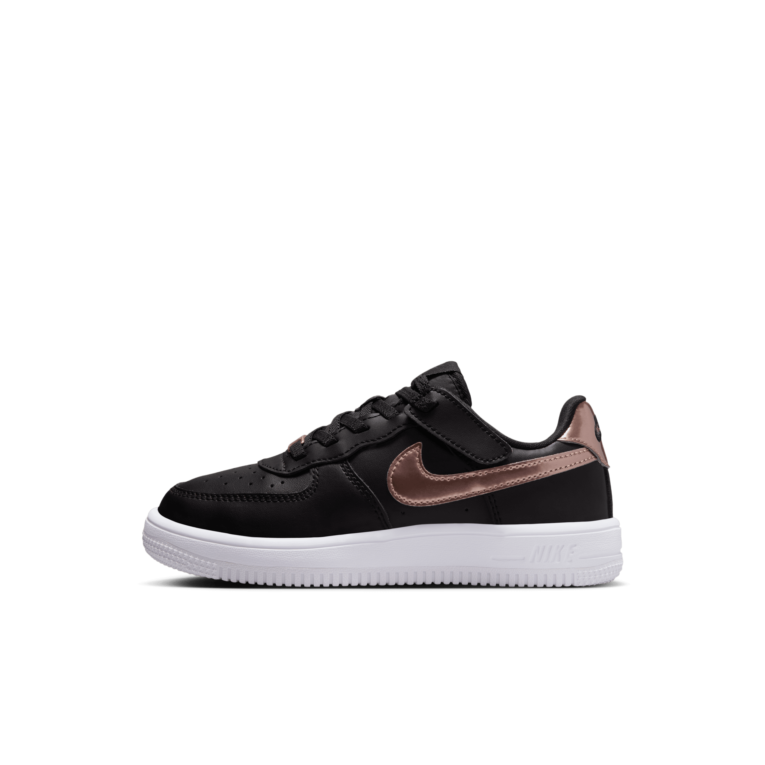 Chaussure Nike Force 1 Low SE EasyOn pour enfant - Noir