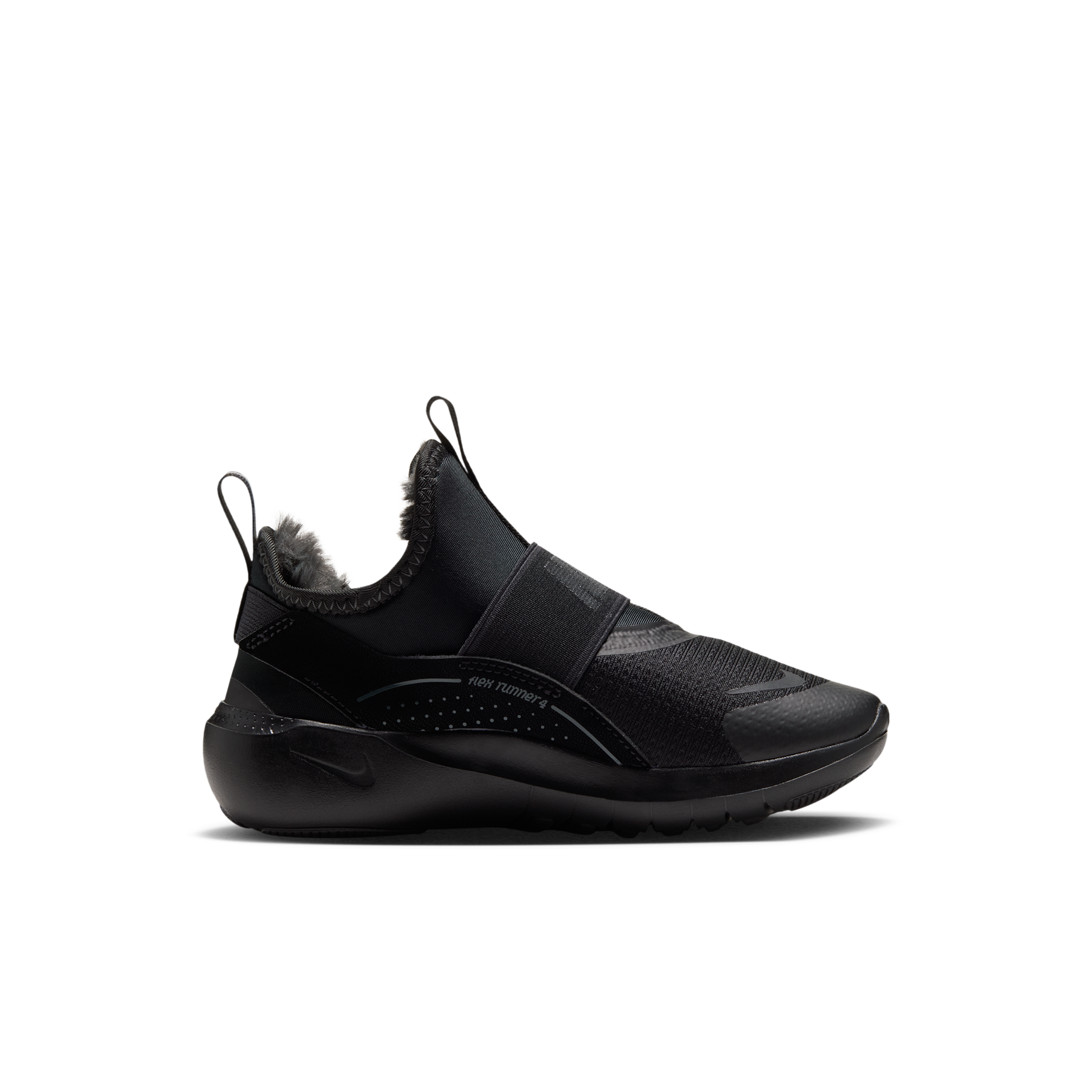 Nike Flex Runner Warm PS 'Black Dark Smoke Grey' | Kid's Size 3 - IQ2363-041