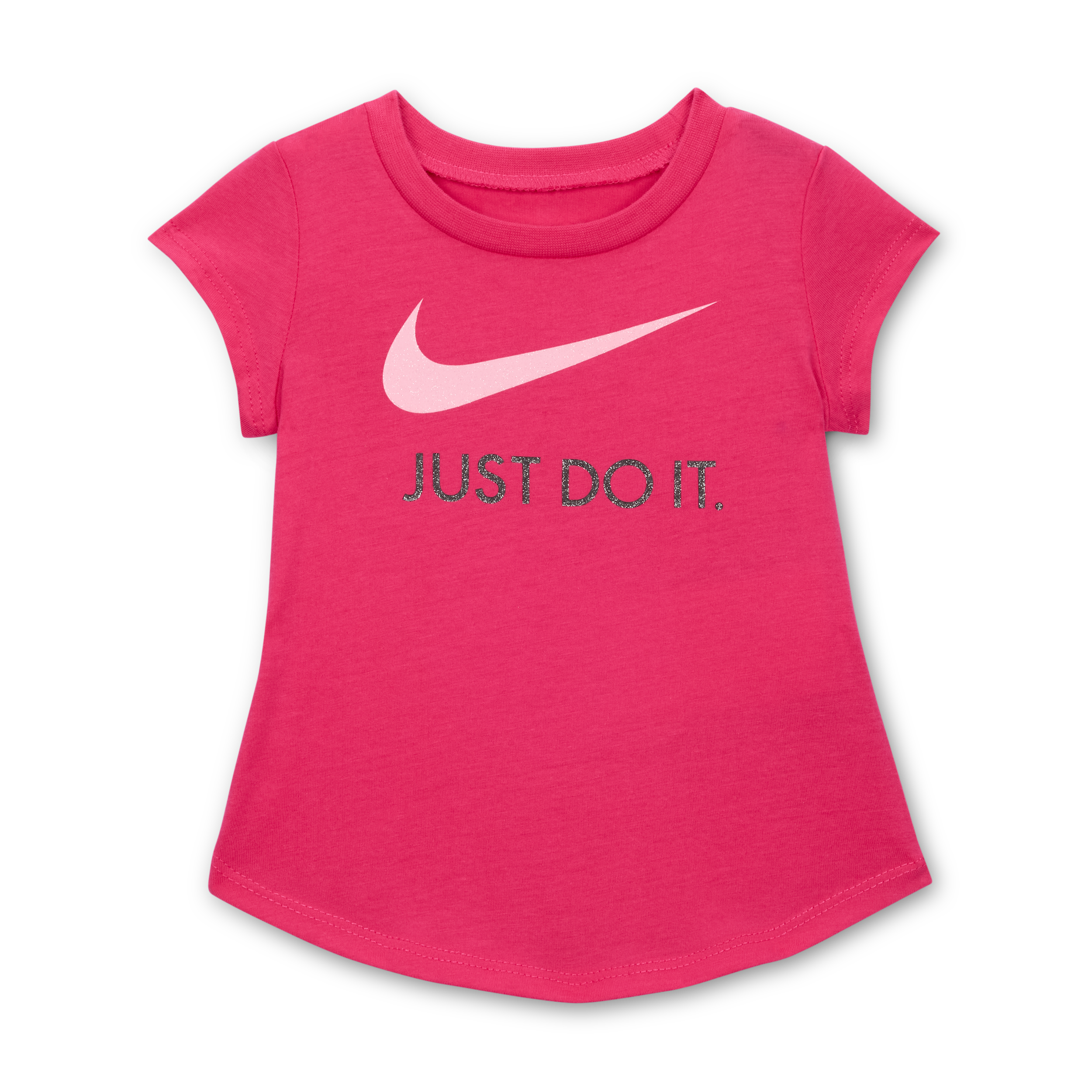 Nike Swoosh 'Just Do It' T-shirt voor baby's (12-24 maanden) - Roze